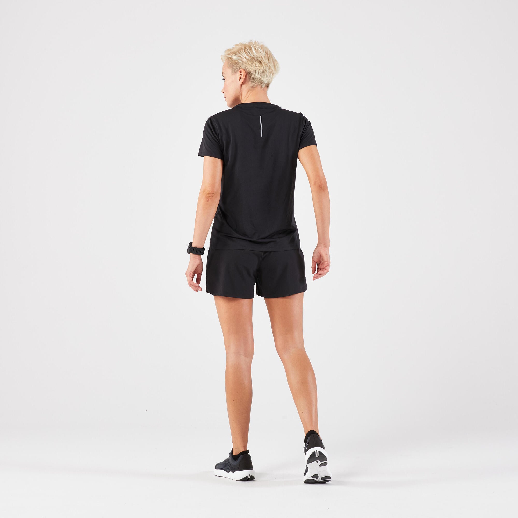Kiprun Women's Run 100 Dry Running T-Shirt - Moisture Wicking Workout Top for Running, Gym & Outdoor Activities