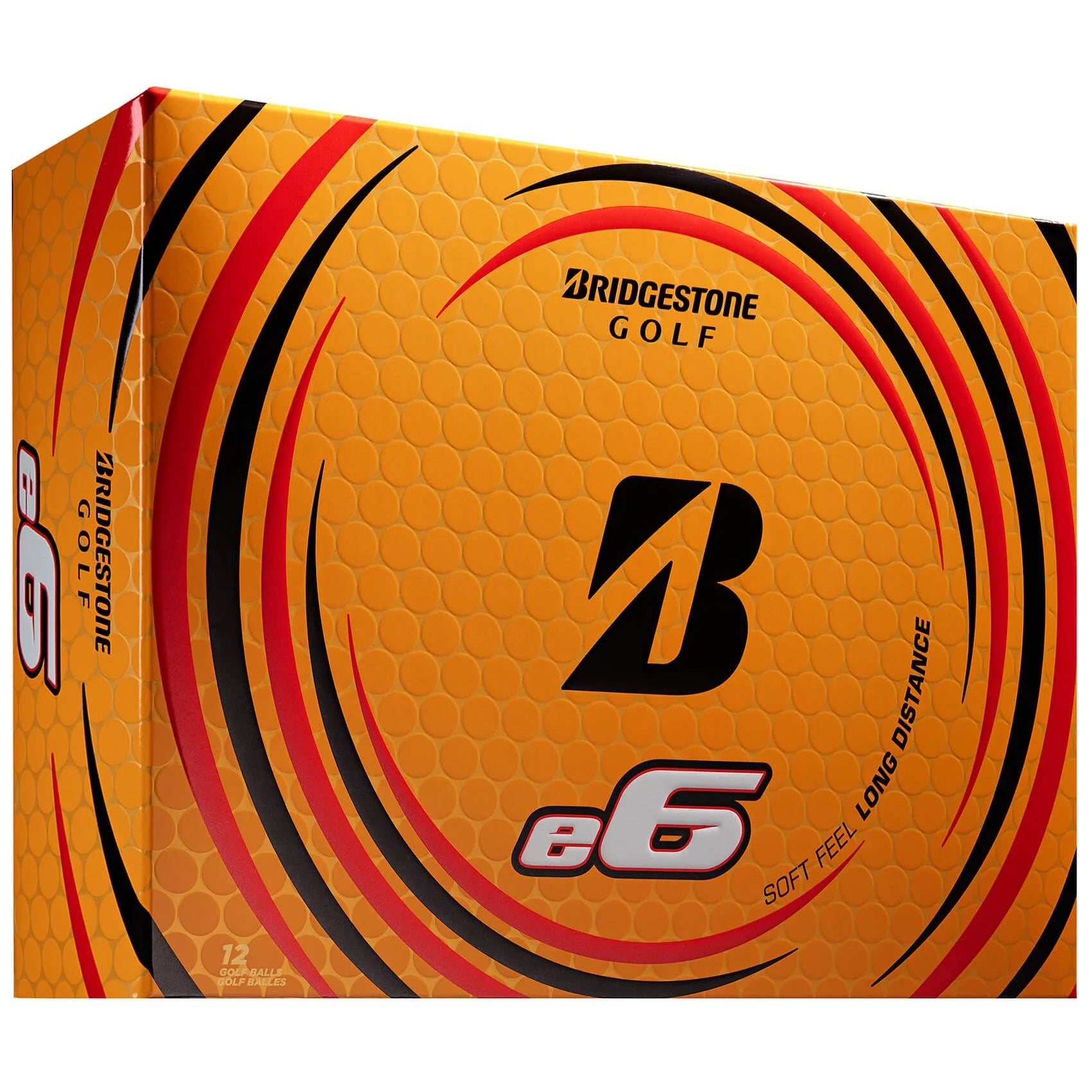 Bridgestone e6 Soft Golf Balls - 12 Pack Premium Golf Balls for Distance & Accuracy | Perfect for Mid-Handicap Golfers & Weekend Players on the Course