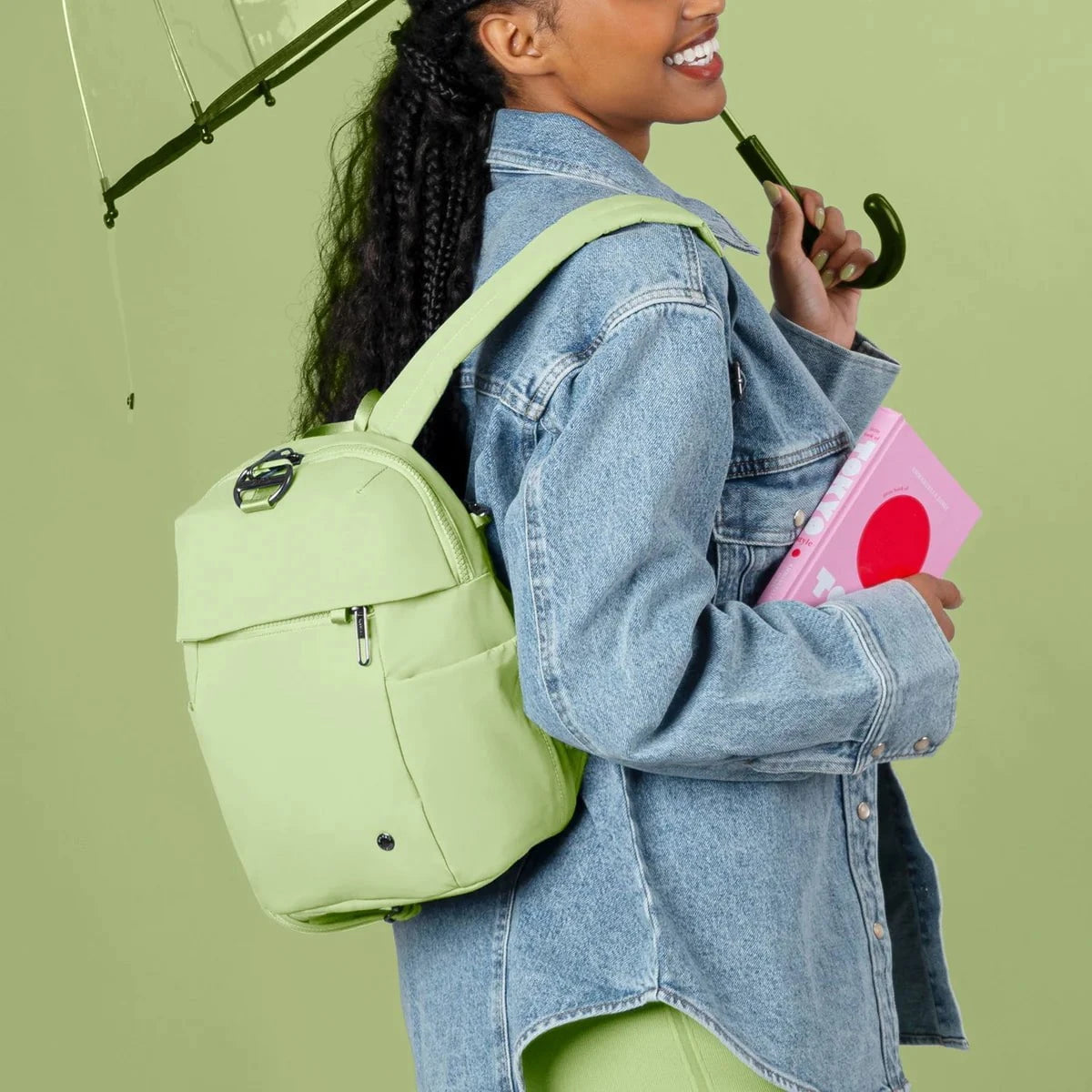 Pacsafe Citysafe CX Anti-Theft 8L Backpack for Women | Secure Travel & Commuter Bag | RFID Protection | Lightweight Daypack for Urban Safety | Perfect for Work, School & City Adventures