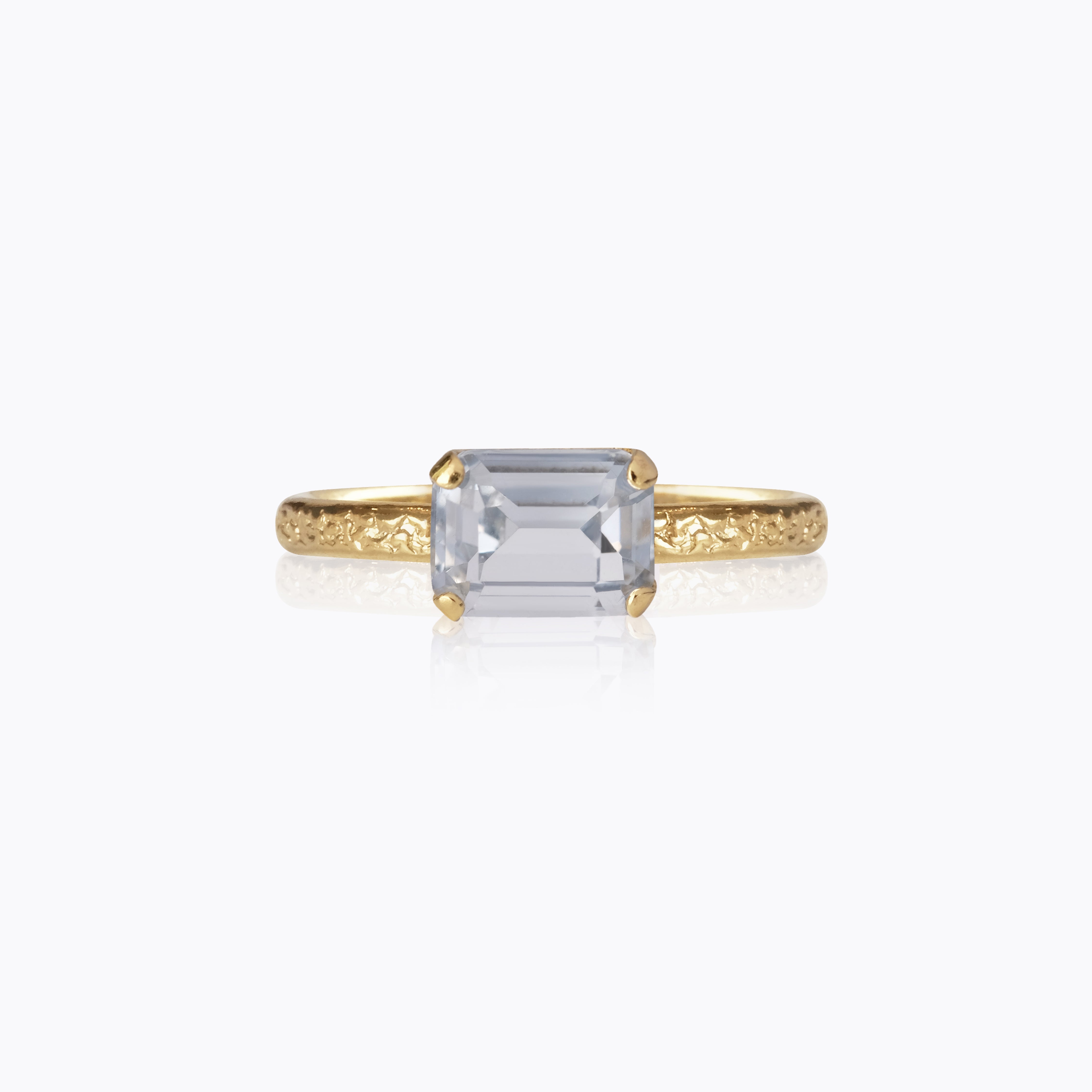 Naya Ring - Elegant Light Sapphire Gemstone Jewelry for Women | Perfect for Engagement, Wedding, Anniversary & Special Occasions