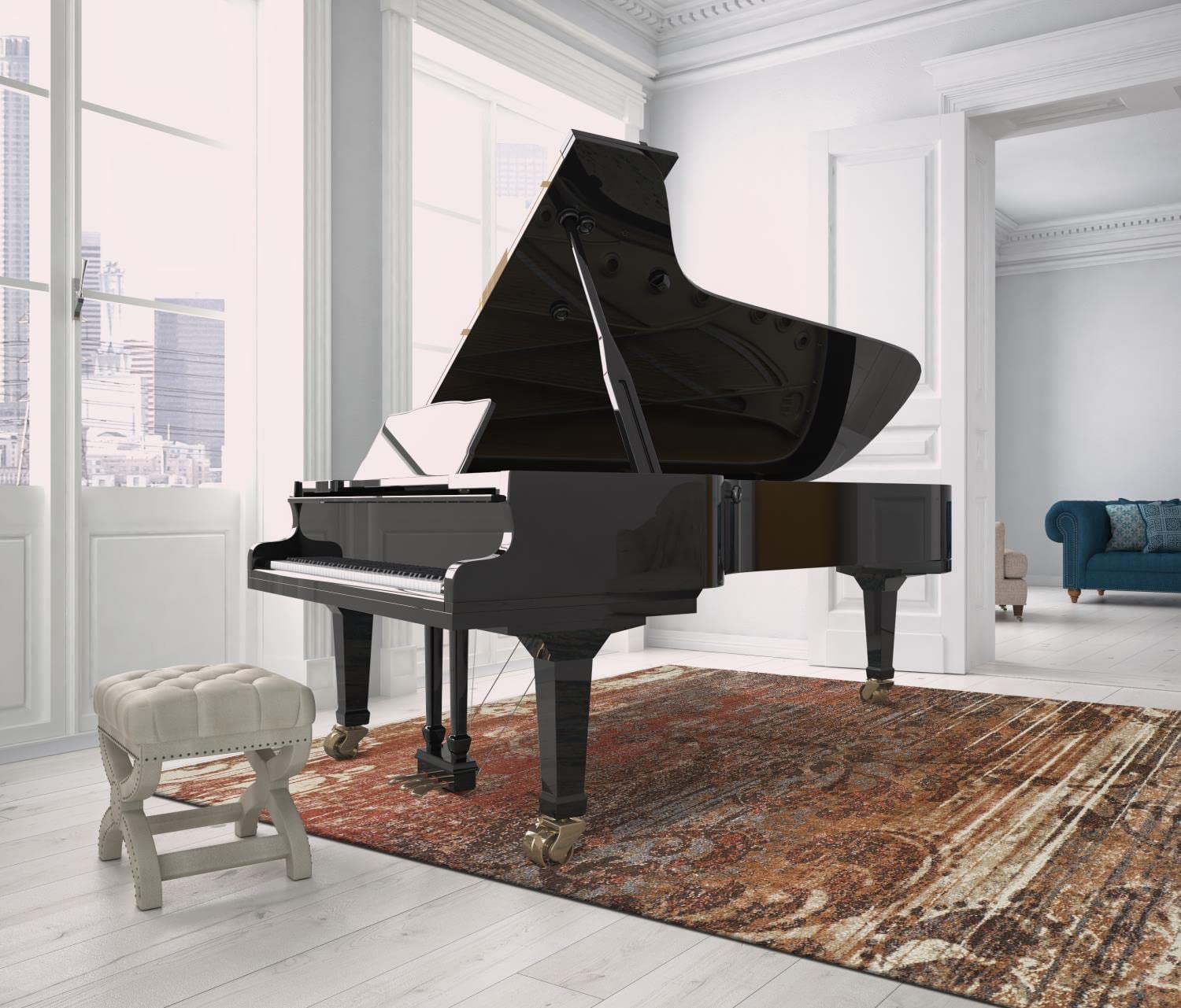 Dalyn Rugs Lavita LV521 Modern Area Rug 5'3