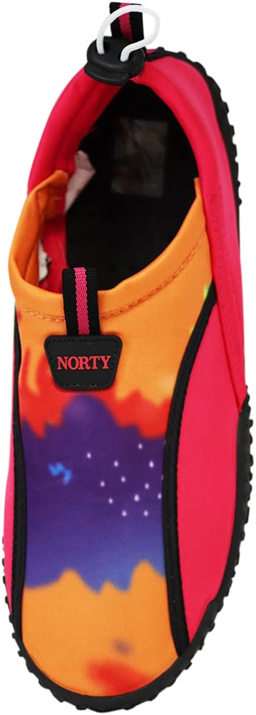 NORTY Wave Aqua Sock Water Shoes for Women - Quick-Dry Swim & Beach Shoes with Non-Slip Sole - Lightweight Aqua Socks for Swimming, Surfing, Kayaking & Water Sports