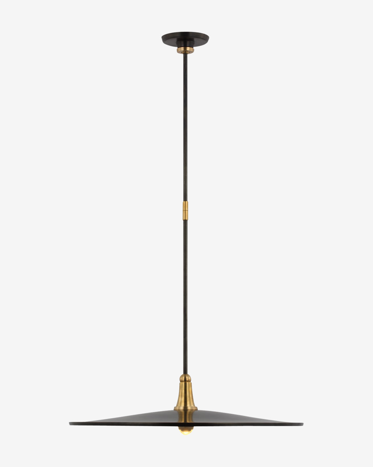 Truesdell 24 Pendant Light Fixture - Modern Glass Chandelier for Dining Room, Kitchen Island & Bedroom Lighting