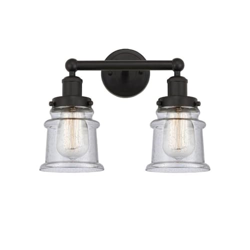 Innovations Lighting Canton - 2 Light Industrial Bathroom Vanity Fixture, 11