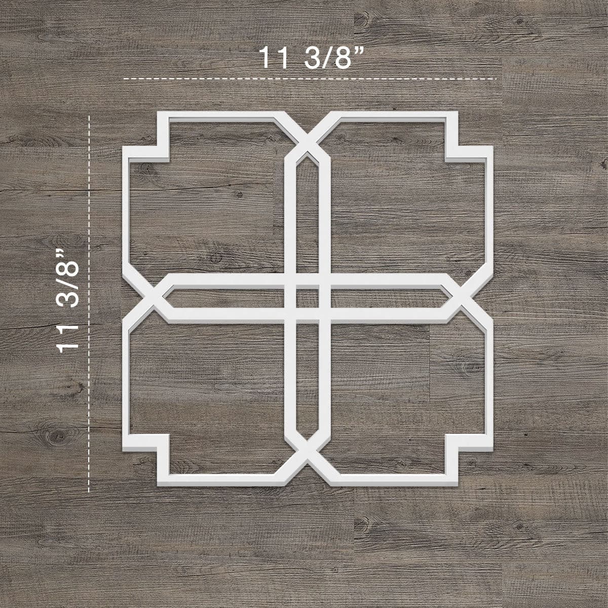 Englewood Decorative Fretwork Wall Panels - Elegant Laser-Cut Metal Wall Decor for Living Room, Bedroom & Office - Perfect for Home & Commercial Interior Design