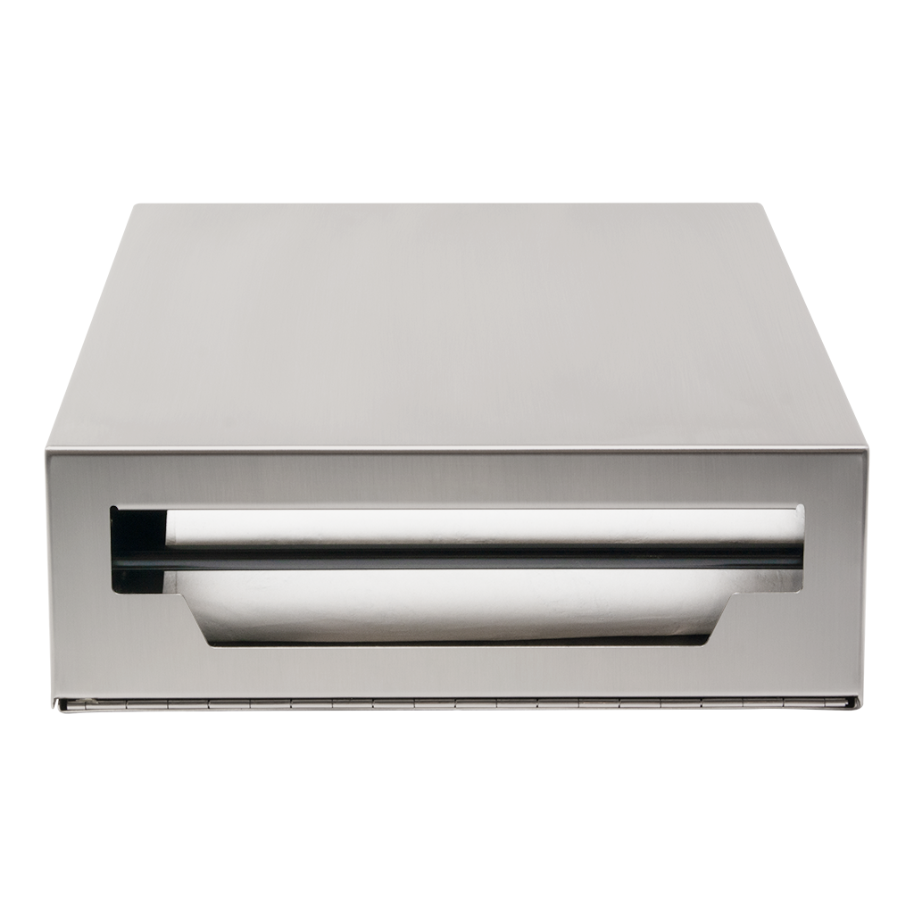 Bobrick B 9262 Fino Collection Surface Mounted Paper Towel Dispenser - Commercial Grade Hand Towel Holder for Restrooms, Kitchens & Offices - Durable Stainless Steel Design