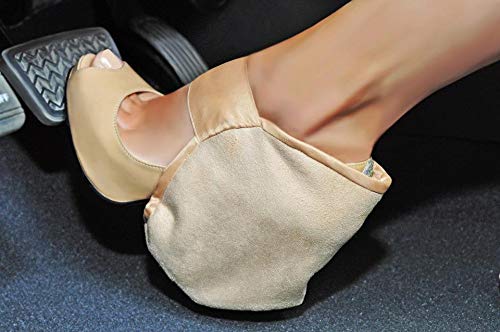 Non-Slip Shoe Heel Protectors for Driving - Anti-Skid Rubber Heel Grips - Perfect for Car Enthusiasts, Commuters, and Long-Distance Drivers - Enhance Safety & Comfort While Driving