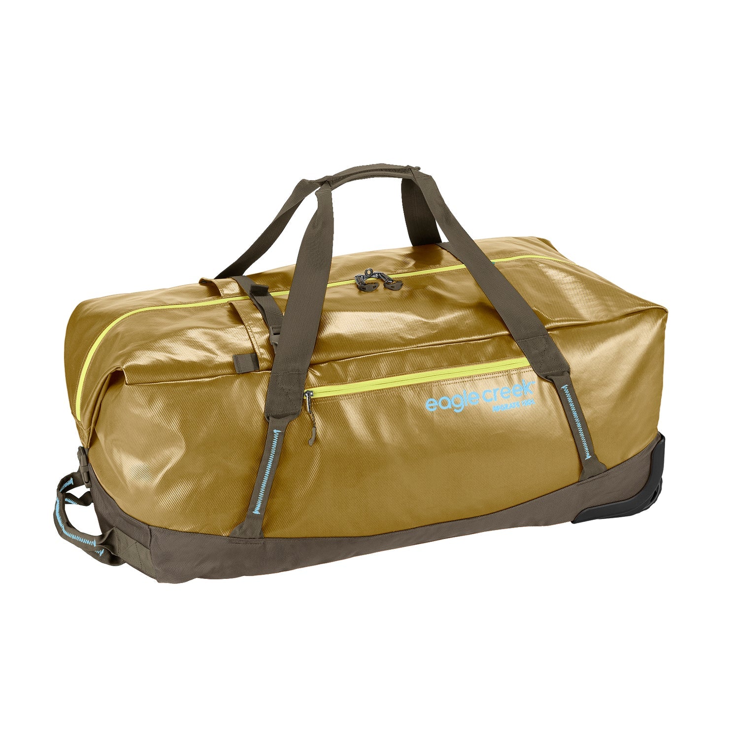 Eagle Creek Migrate Wheeled Duffel 130L - Large Travel Duffel Bag with Wheels, Durable Field Brown Luggage for Adventure Travel & Outdoor Gear Storage