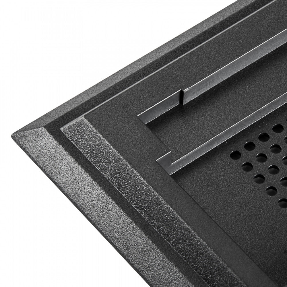 eXtremeRate Vertical Stand Holder for Xbox One S Console - Black | Steady Gaming Stand | Perfect for Organized Gaming Setup & Space Saving (Model: JYXBS0002GC)