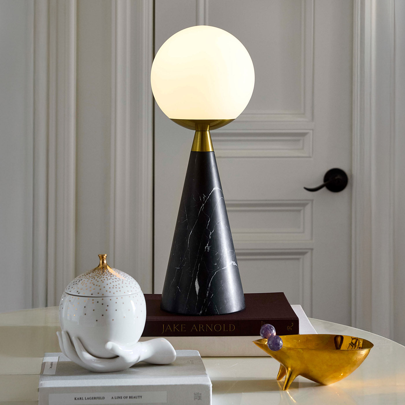 Apex Modern LED Table Lamp - Adjustable Brightness, USB Charging Port, Bedside & Office Lighting for Home & Workspace
