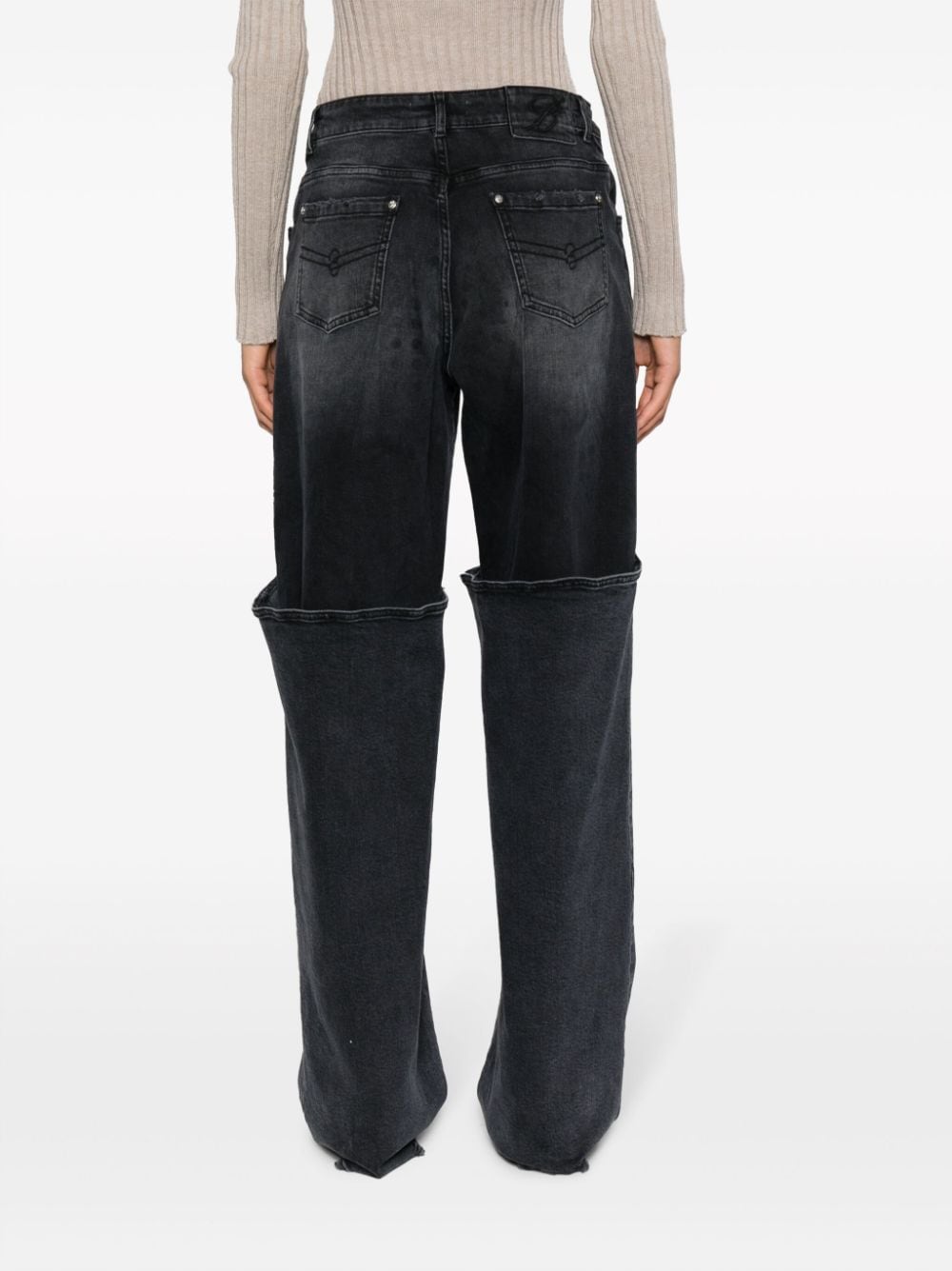 Blumarine Women's Black High Waist Skinny Jeans - Stretch Denim Pants for Casual Wear & Night Out