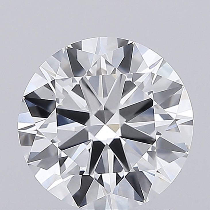 1.5 Carat D Color VVS2 Clarity Round Lab-Grown Diamond for Engagement Rings & Fine Jewelry