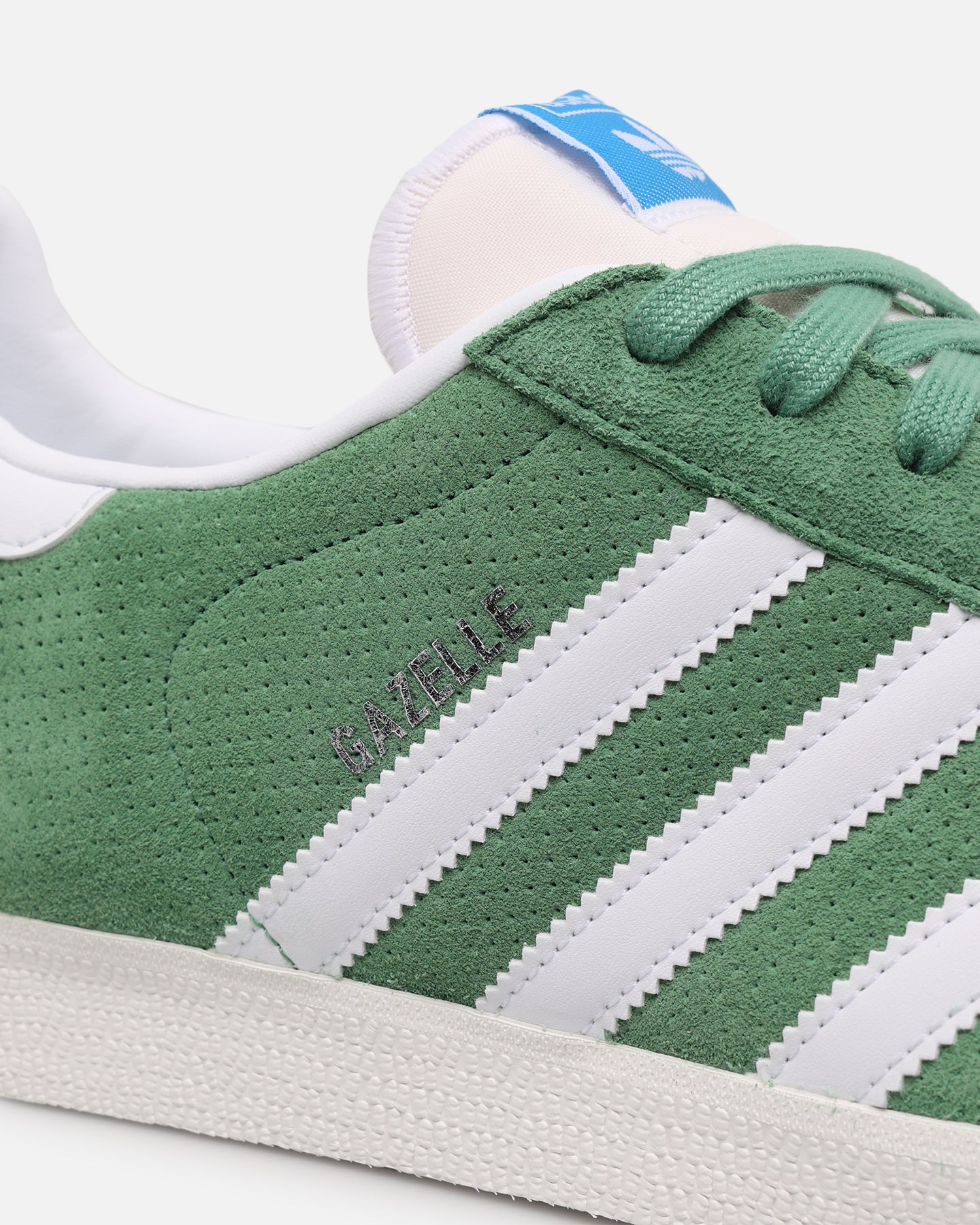 Adidas Gazelle Sneakers - Green & White Retro Running Shoes for Men & Women | Casual Wear, Gym, Street Style