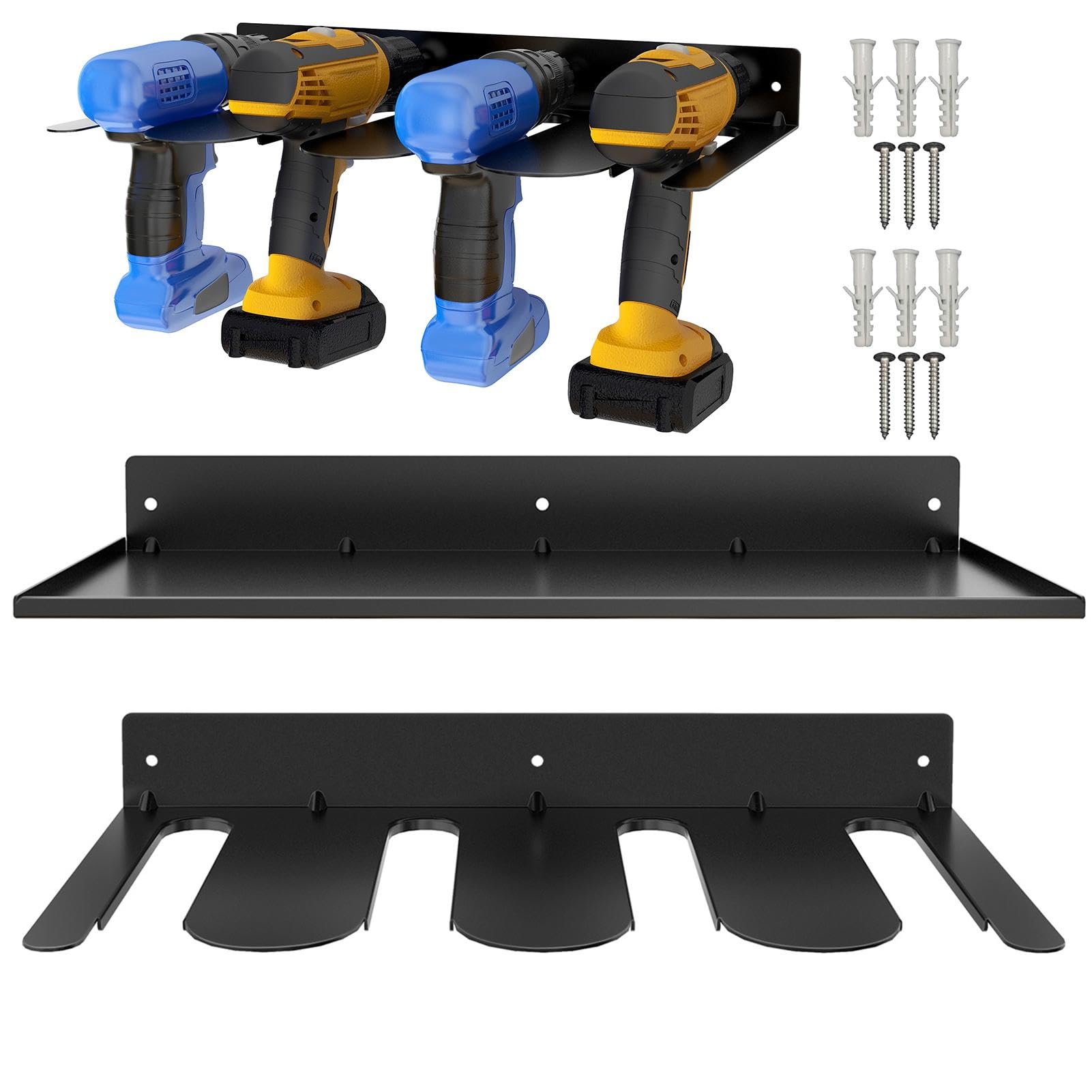 Garage Wall Organizer - Heavy-Duty Steel Workshop Storage System for Tools & Equipment, Perfect for Garages, Workshops, and Home DIY Spaces
