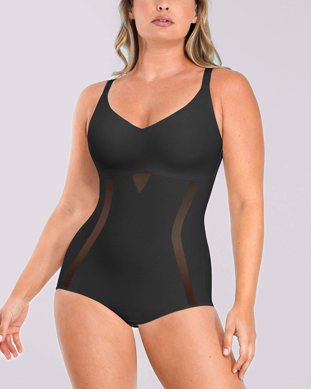 INNER ARMOR™ Comfy Smoothing Bodysuit for Women - Seamless Shapewear Tummy Control Bodysuit - Perfect for Everyday Wear, Workout & Special Occasions
