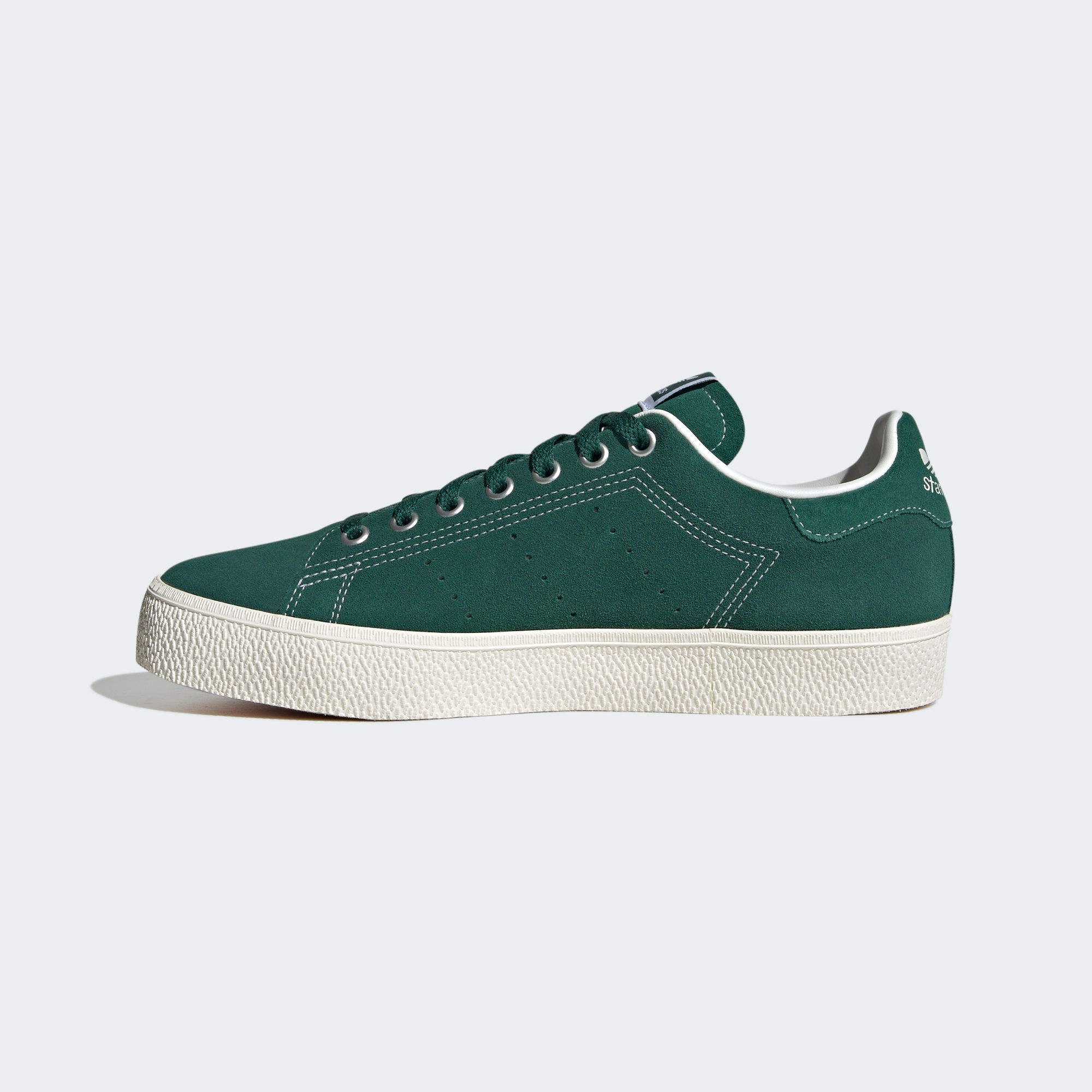 Adidas Stan Smith CS Shoes ID2045 - Green & White Sneakers for Men & Women | Comfortable & Stylish Casual Wear for Everyday Outfits, Walking & Light Sports