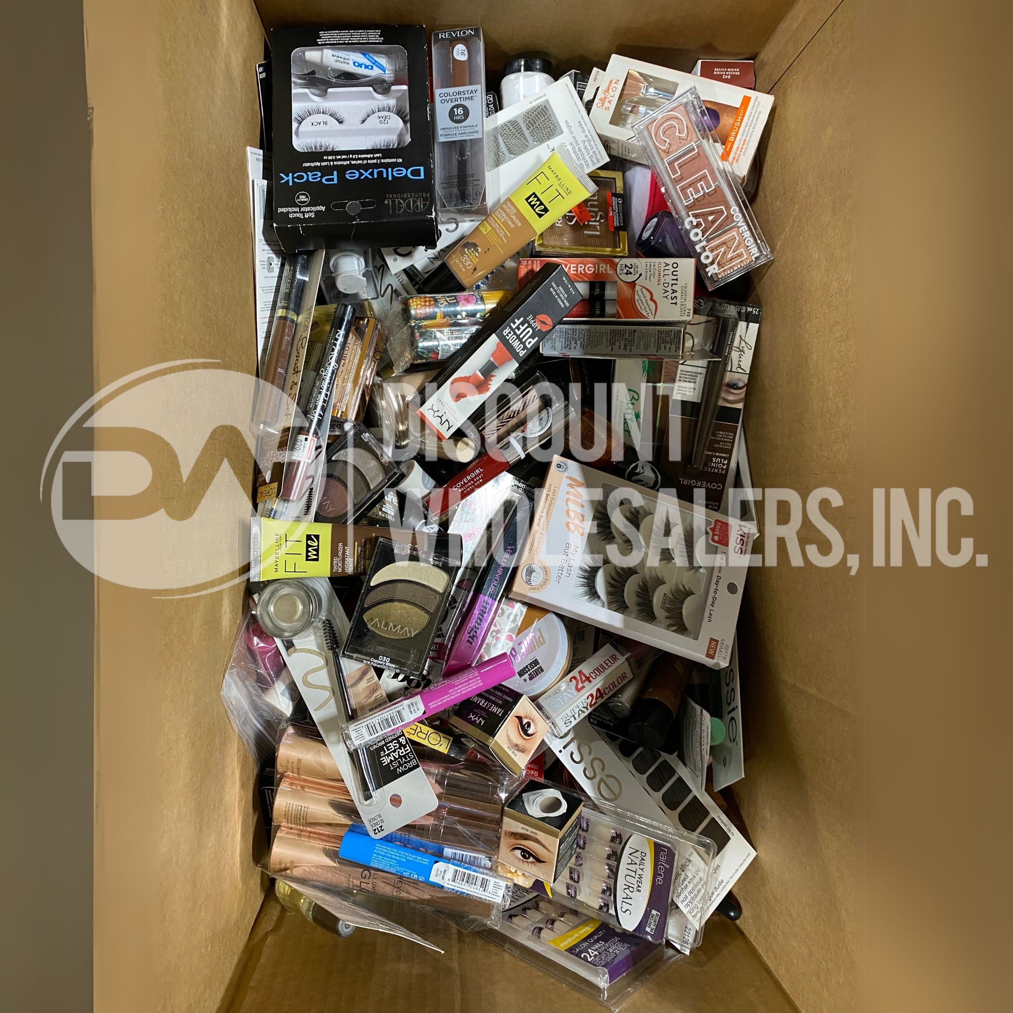 Wholesale Cosmetic DWI Mix - 250 Pcs Box | Professional Makeup Blending & Contouring Kit for Salons & Makeup Artists
