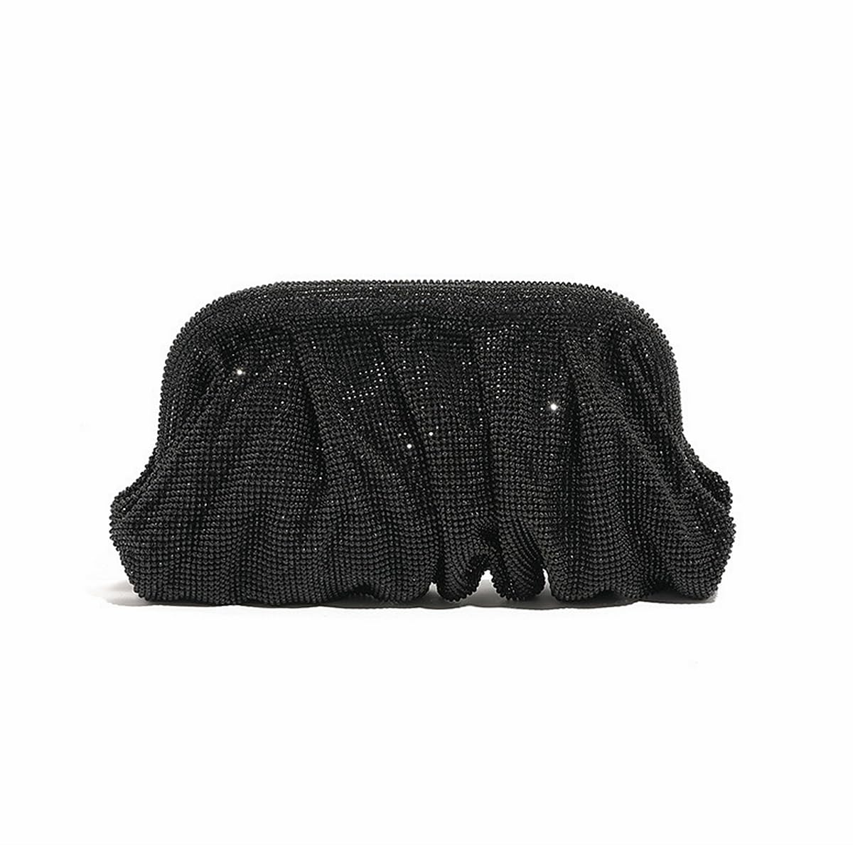 Sparkling Rhinestone Clutch Purse for Women - Elegant Diamond Evening Bag with Chain, Ladies Dumpling Bag for Wedding, Party & Special Occasions | Perfect for Prom, Cocktail Events & Formal Gatherings