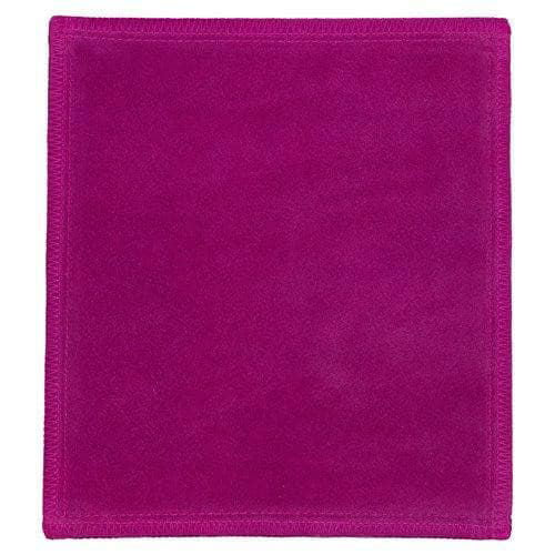 KR Strikeforce Premium Leather Shammy Pad with Pink Ribbon - Perfect for Car Detailing, Motorcycle Care & Household Cleaning