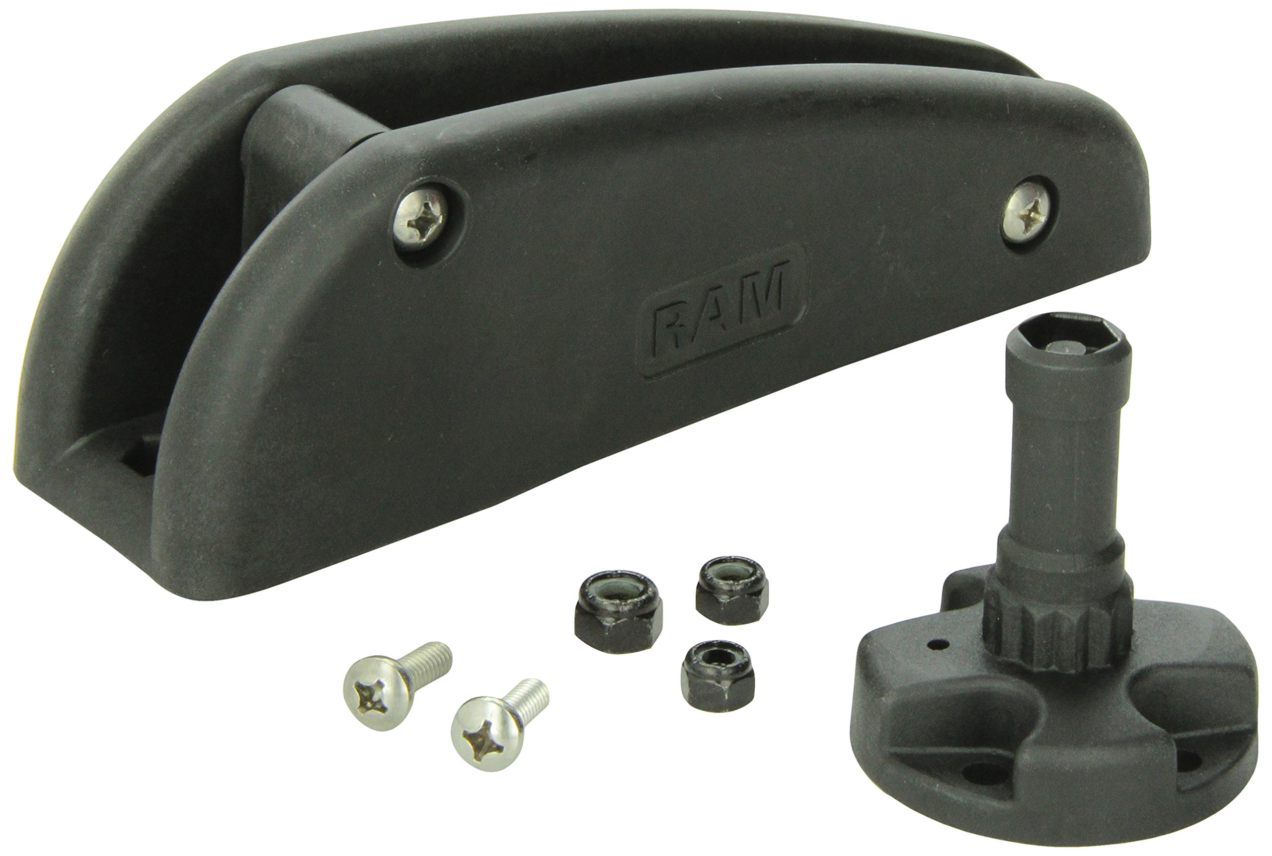 Ram Mount Anchor Line Lock with Post, Black for Secure Boat and Marine Use
