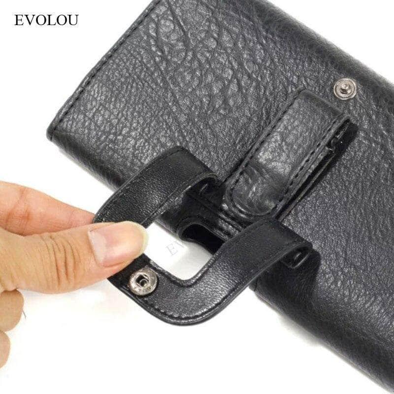 Magnetic Phone Pouch Cover for Samsung Galaxy S21 - Slim Protective Holster Case with Secure Grip - Perfect for Workouts, Running, and Everyday Carry