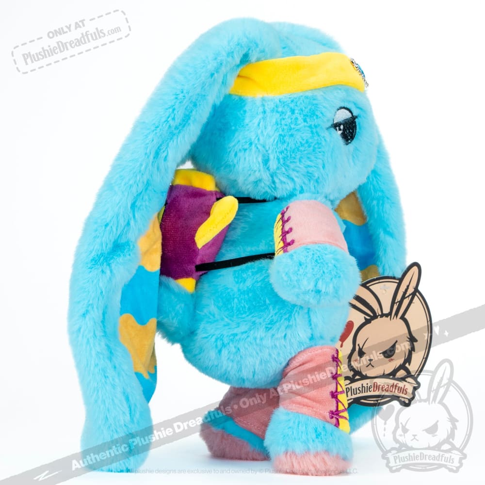 Plushie Dreadfuls Aquarius Rabbit Stuffed Animal - Soft Zodiac Plush Toy for Collectors & Astrology Lovers | Perfect Gift for Birthdays, Home Decor, and Cuddling