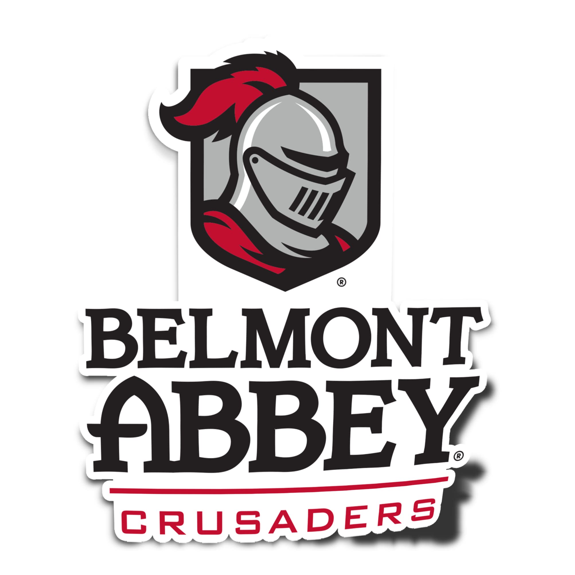 Desert Cactus Belmont Abbey College Crusaders Vinyl Decal Sticker - Waterproof Laptop, Water Bottle, Car, Scrapbook Decor (6-Pack) - Perfect for College Dorm, School Spirit, and Fan Accessories