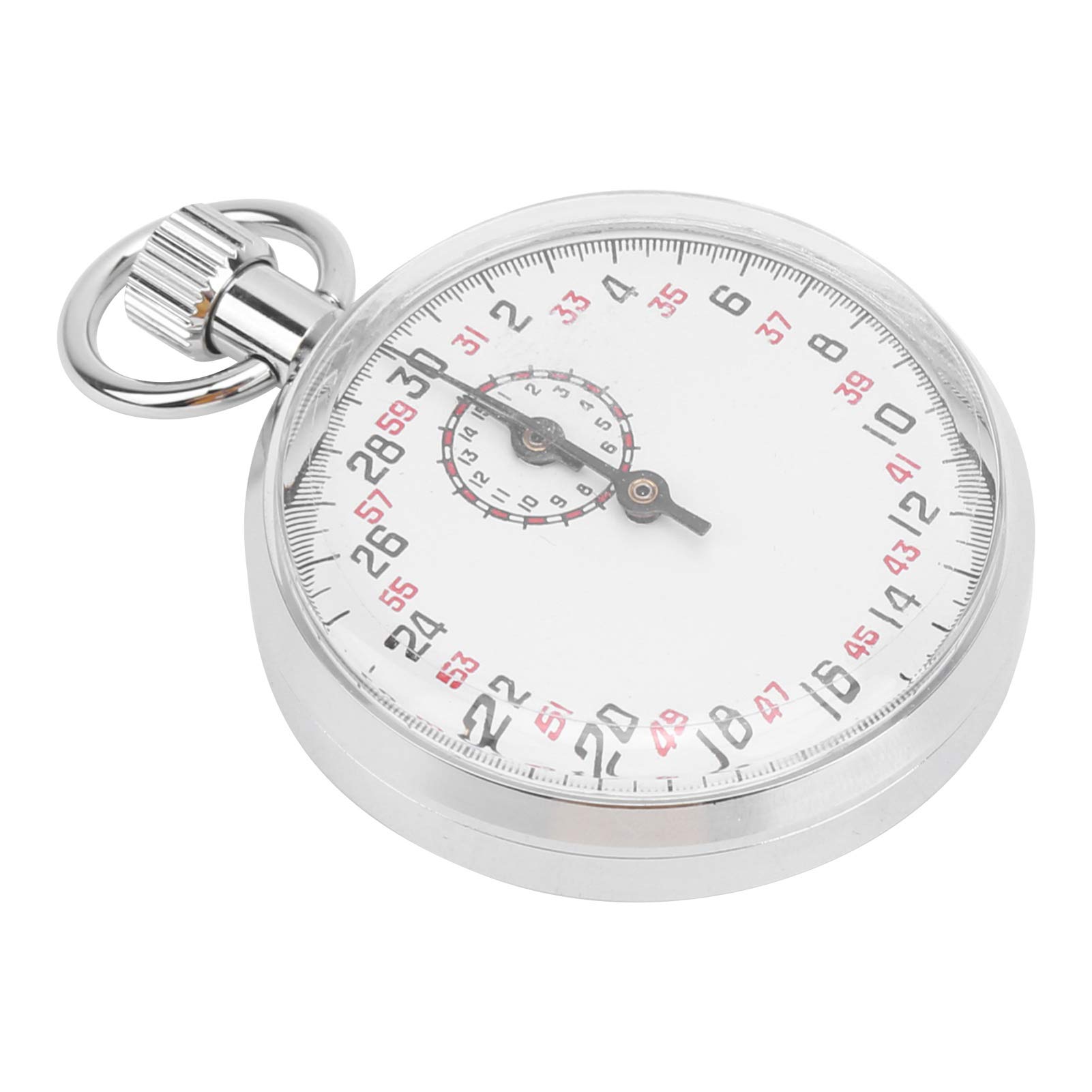 Premium Stainless Steel Mechanical Stopwatch - Sports Chronograph for Running, Training & Physics Lab Experiments | Durable Gym Timer for Athletes, Coaches & Students
