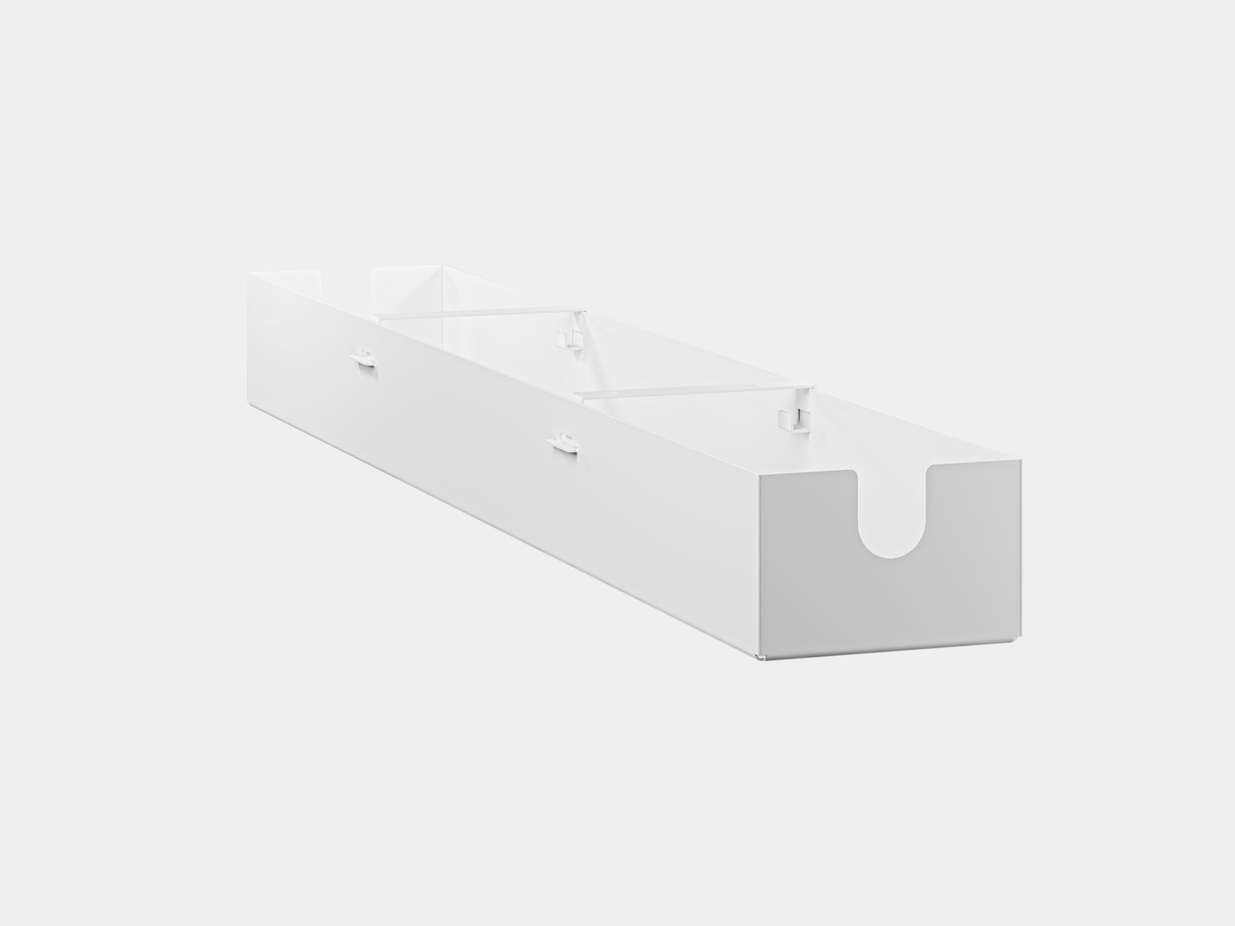Under Desk Cable Management Tray - Organizer for Wires & Cords - Perfect for Home Office, Gaming Setup & Workspace Organization