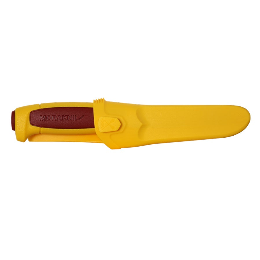 MoraKniv Basic 546 (S) - High Carbon Steel Outdoor Knife for Camping, Hiking & Bushcraft - Durable Fixed Blade Survival Knife with Sheath