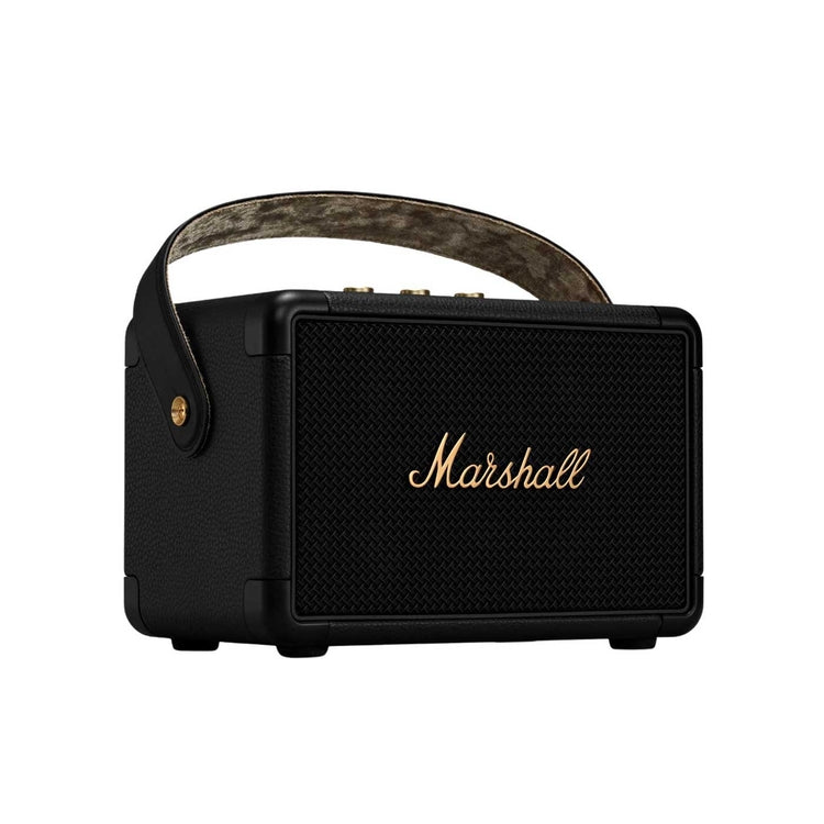 Marshall Kilburn II Portable Bluetooth Speaker - Wireless, Waterproof, 20+ Hours Playtime - Perfect for Outdoor Adventures, Parties & Home Use