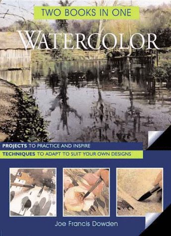 Watercolor Painting Books Set - 2 in 1 Artist Guide for Beginners & Professionals | Perfect for Home Studio, Art Classes & Creative Gifts