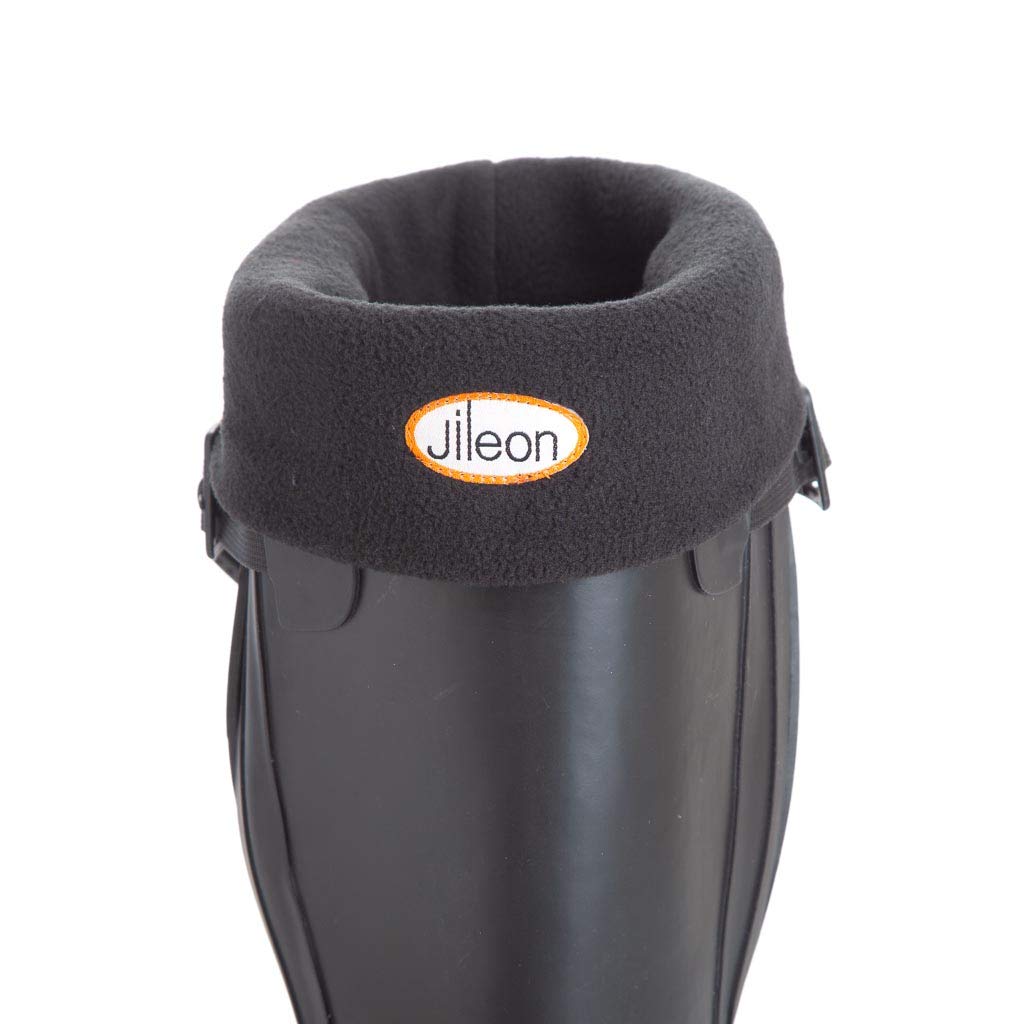Jileon Fleece Welly Socks for Men - Ultra Soft Warm Thermal Boot Socks for Winter, Hiking & Outdoor Activities