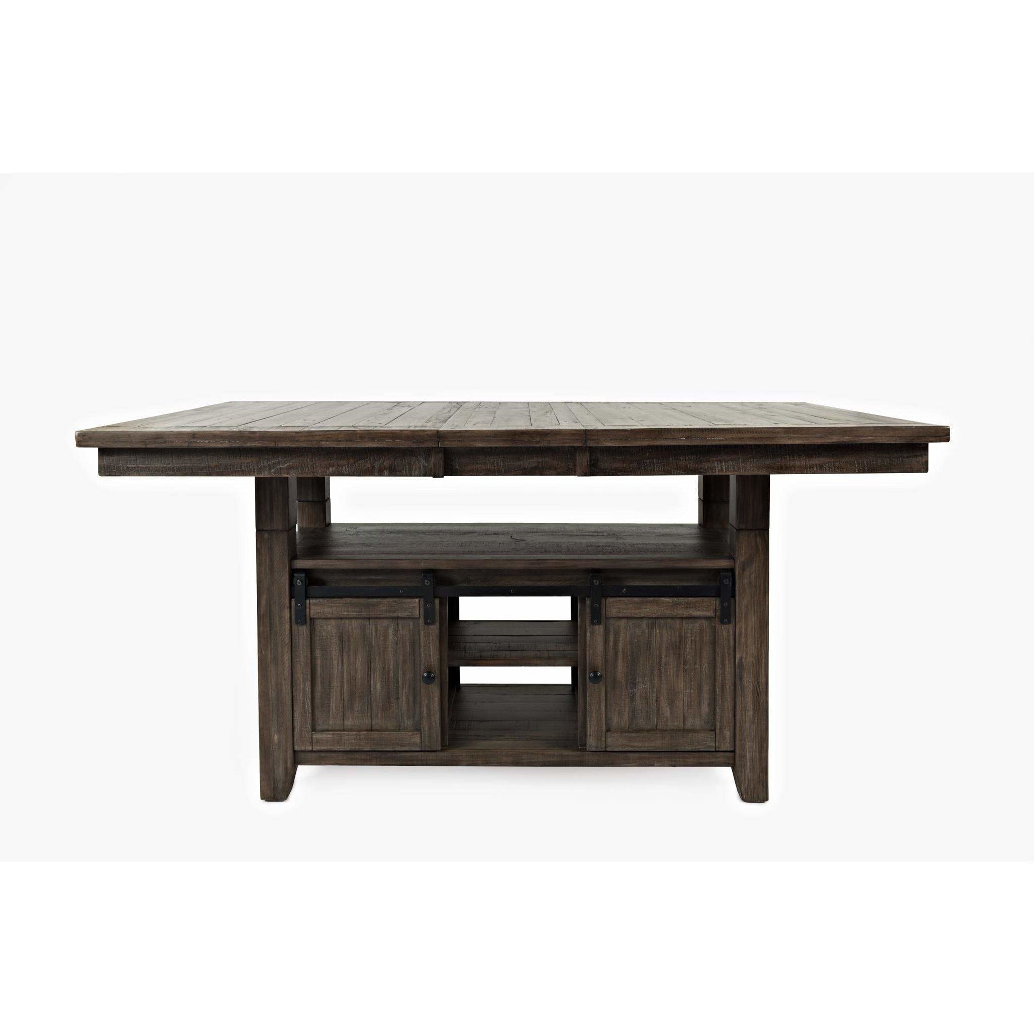 Madison County Rustic Barnwood Counter Dining Set - Perfect for Farmhouse Kitchens & Small Space Dining