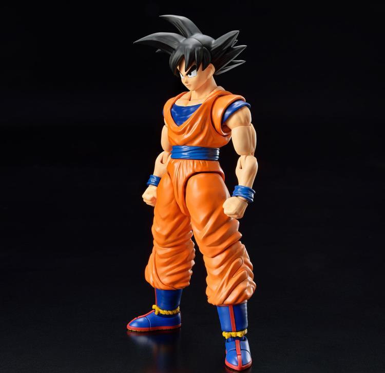 Figure Rise Standard Dragon Ball Z Son Goku New Spec Version Action Figure Model Kit - Perfect for Anime Collectors & DBZ Fans Display or DIY Building Fun