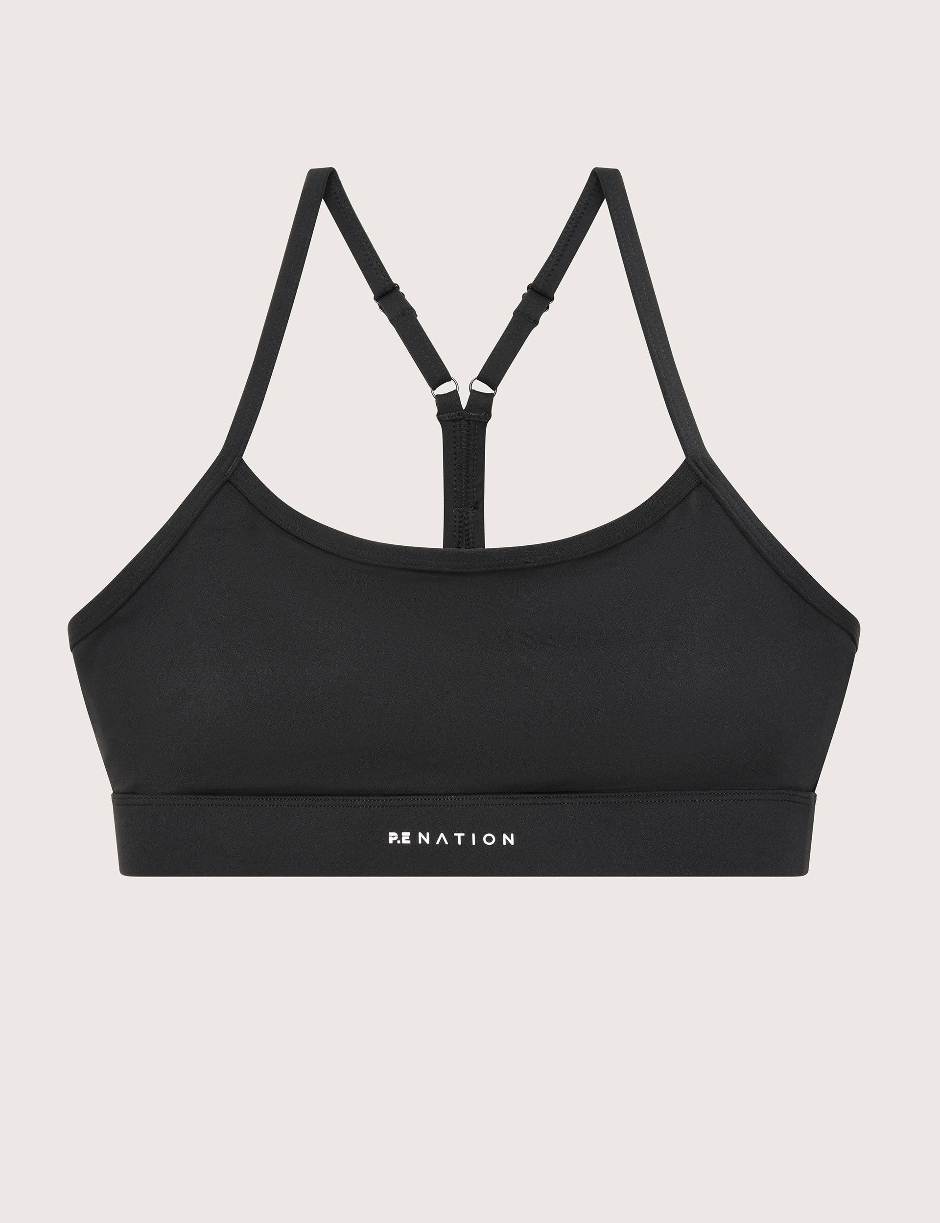 Signature High-Performance Sports Bra for Women - Black | Workout, Running, Yoga & Gym Essentials