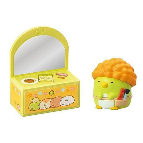 San-X Sumikko Gurashi Mini Beauty Parlor Dollhouse Furniture - Cute Japanese Collectible for Home Decor & Kawaii Room Accessories | Perfect for Doll Play, Display & Gift Giving