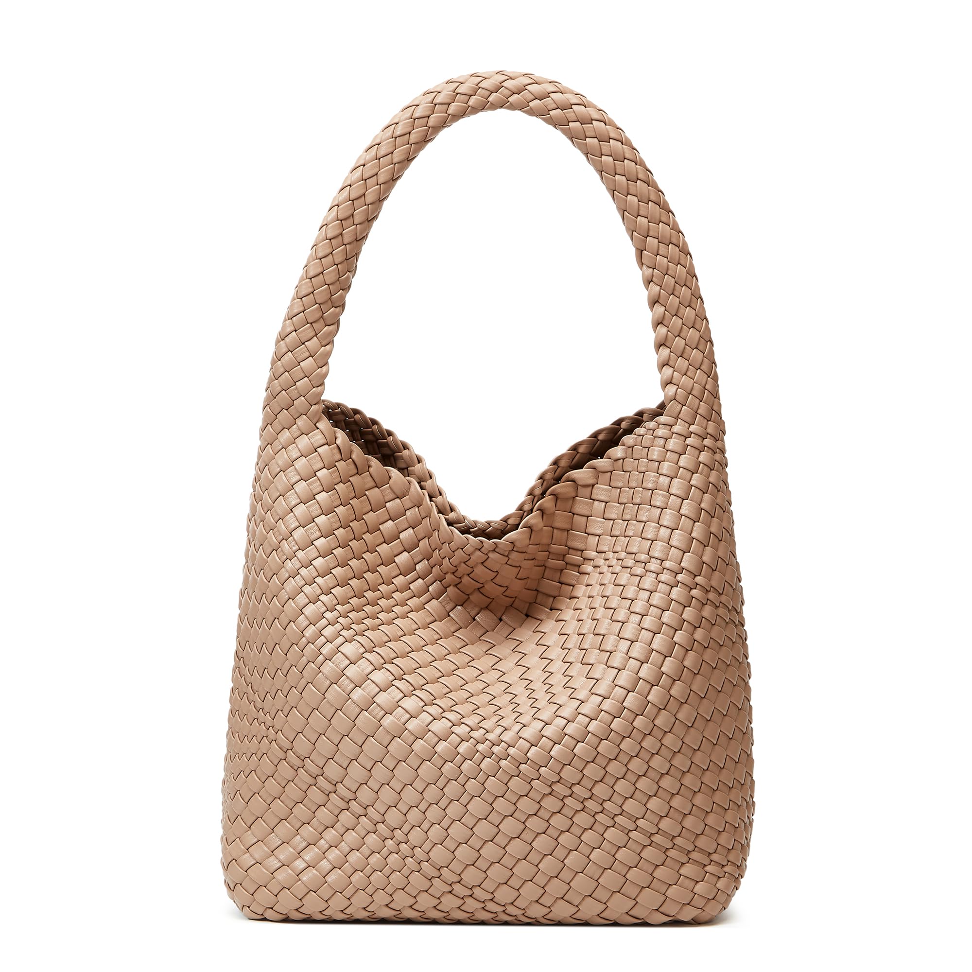 Vegan Leather Tote Bag for Women - Stylish Summer Beach Purse for Vacation & Travel