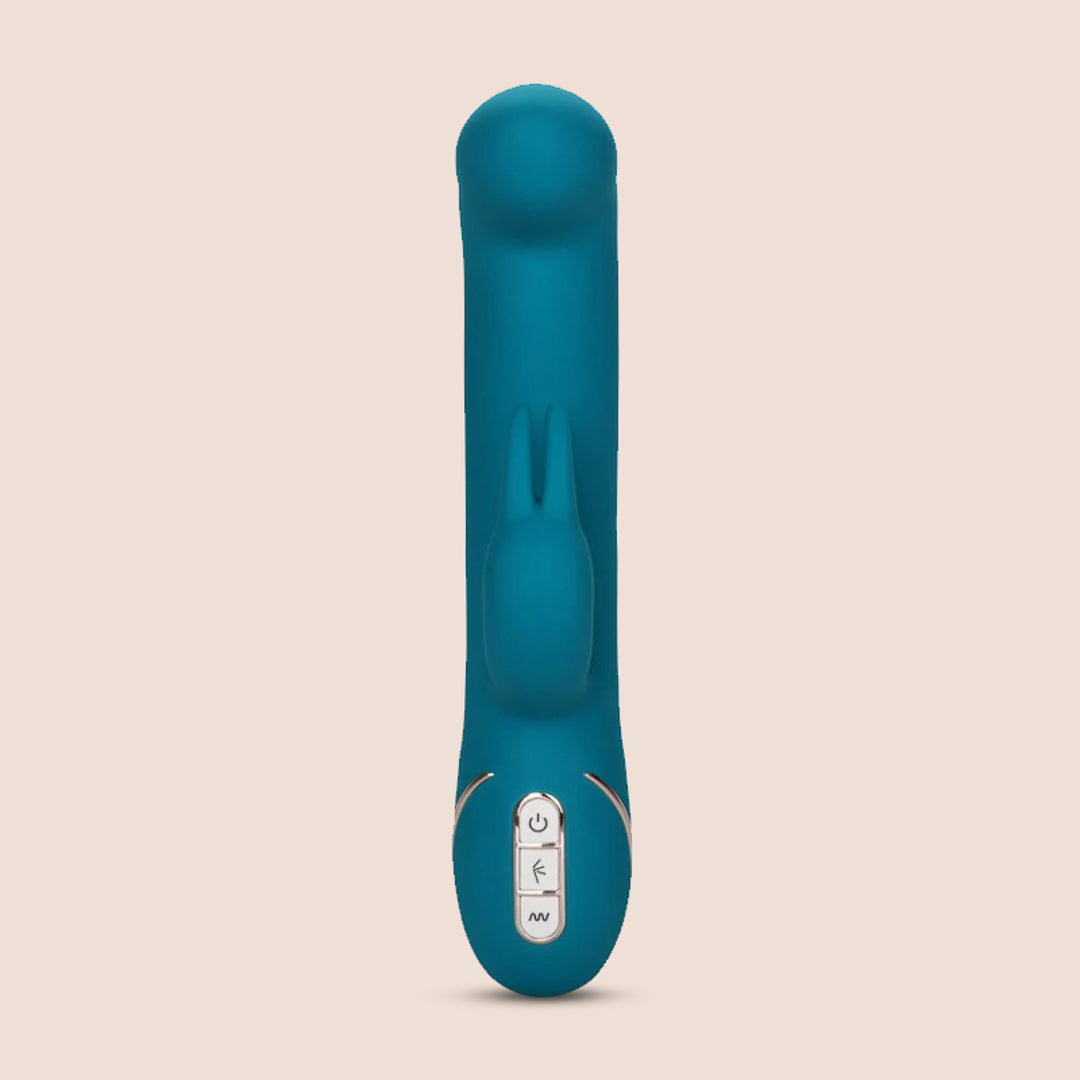 Jack Rabbit® Signature Silicone Rocking G Rabbit Vibrator - Dual Stimulation G-Spot & Clitoral Massager for Women - Perfect for Solo Play & Couples Intimacy