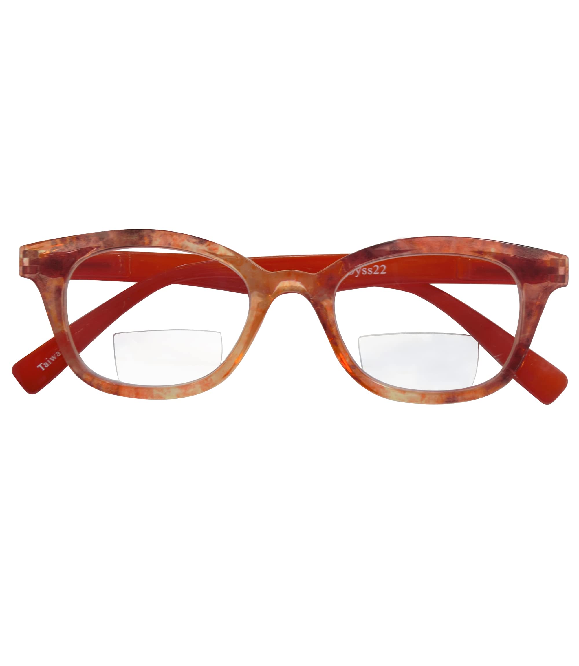 Premium Spring Hinge Reading Glasses with Bifocal Lenses for Women & Men - Perfect for Reading, Computer Work, and Close-Up Tasks