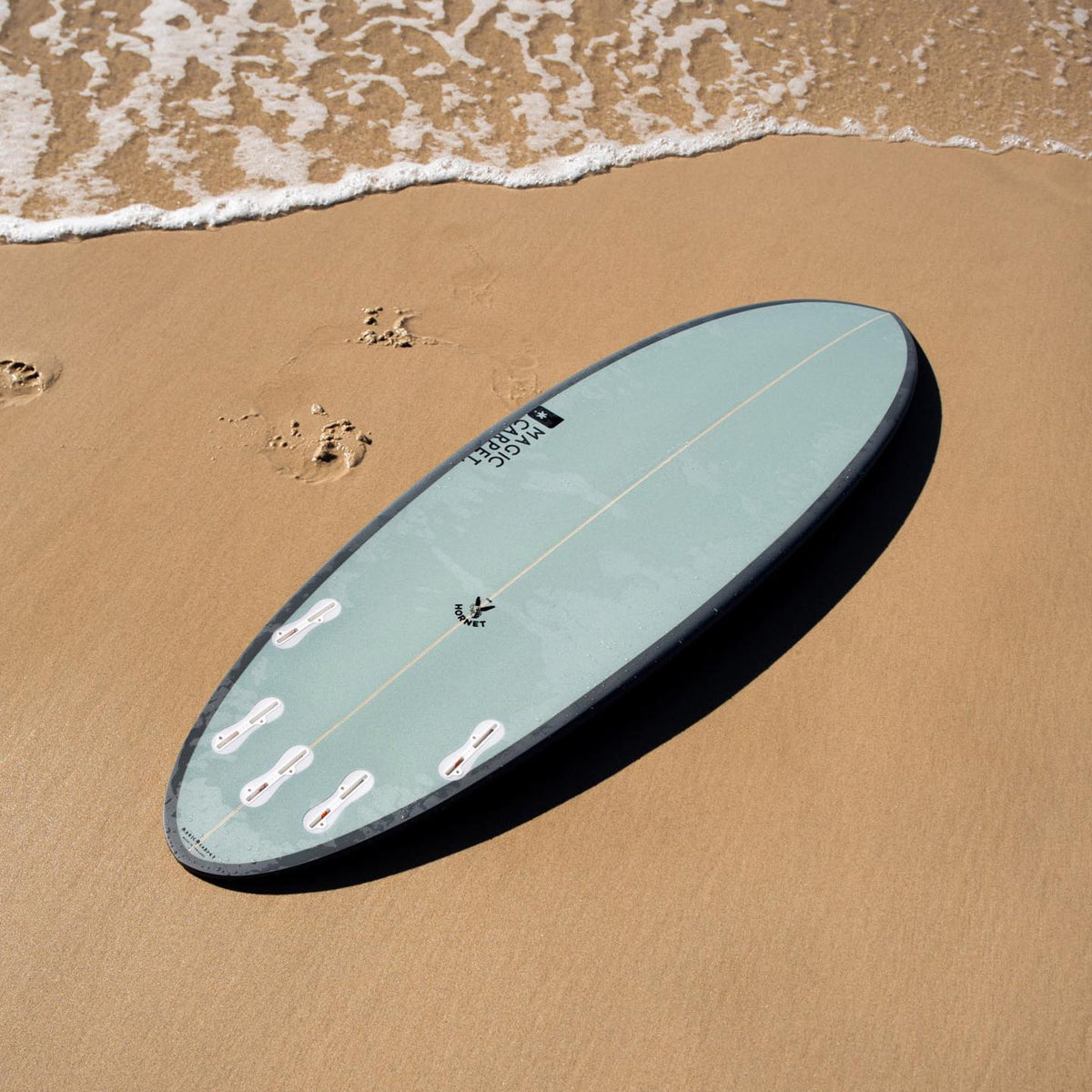 Magic Carpet Hornet 6’2 Surfboard with PE Construction & 5 Fin FCS2 Setup - Perfect for Performance Surfing, Wave Riding & Advanced Surfers