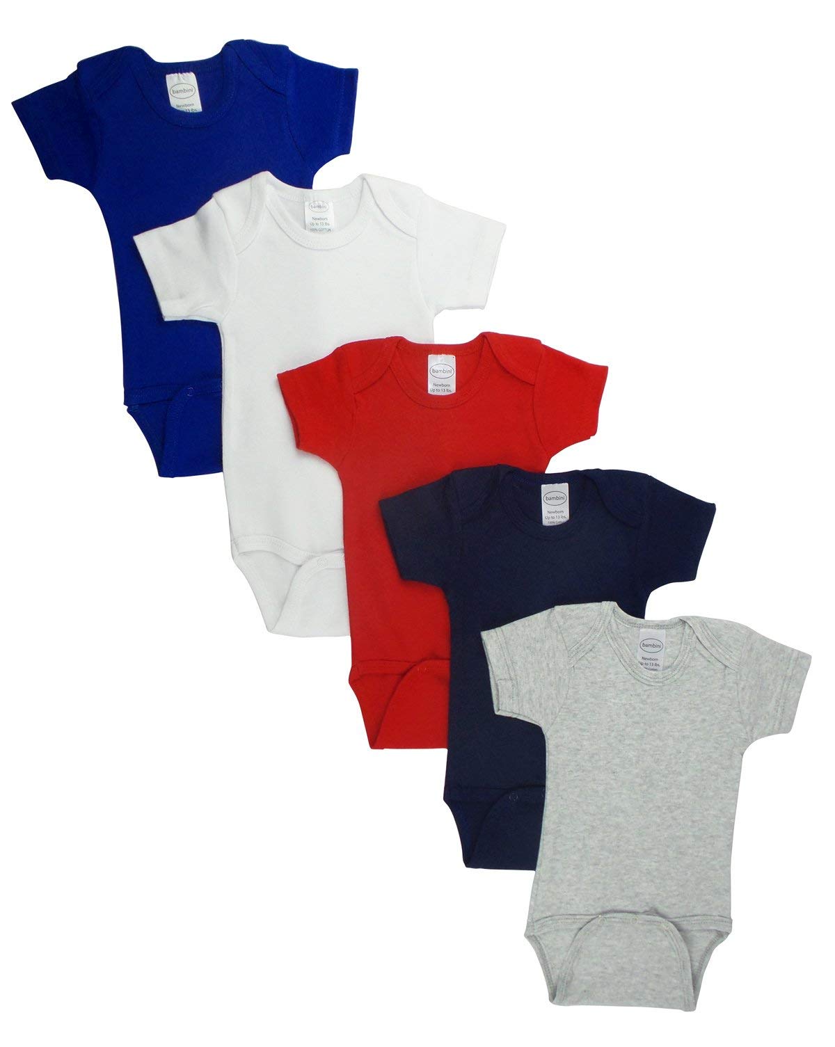 Best Red Bodysuit Onesies for Babies - Soft & Comfortable 3-Pack - Perfect for Sleepwear, Playtime & Everyday Outfits