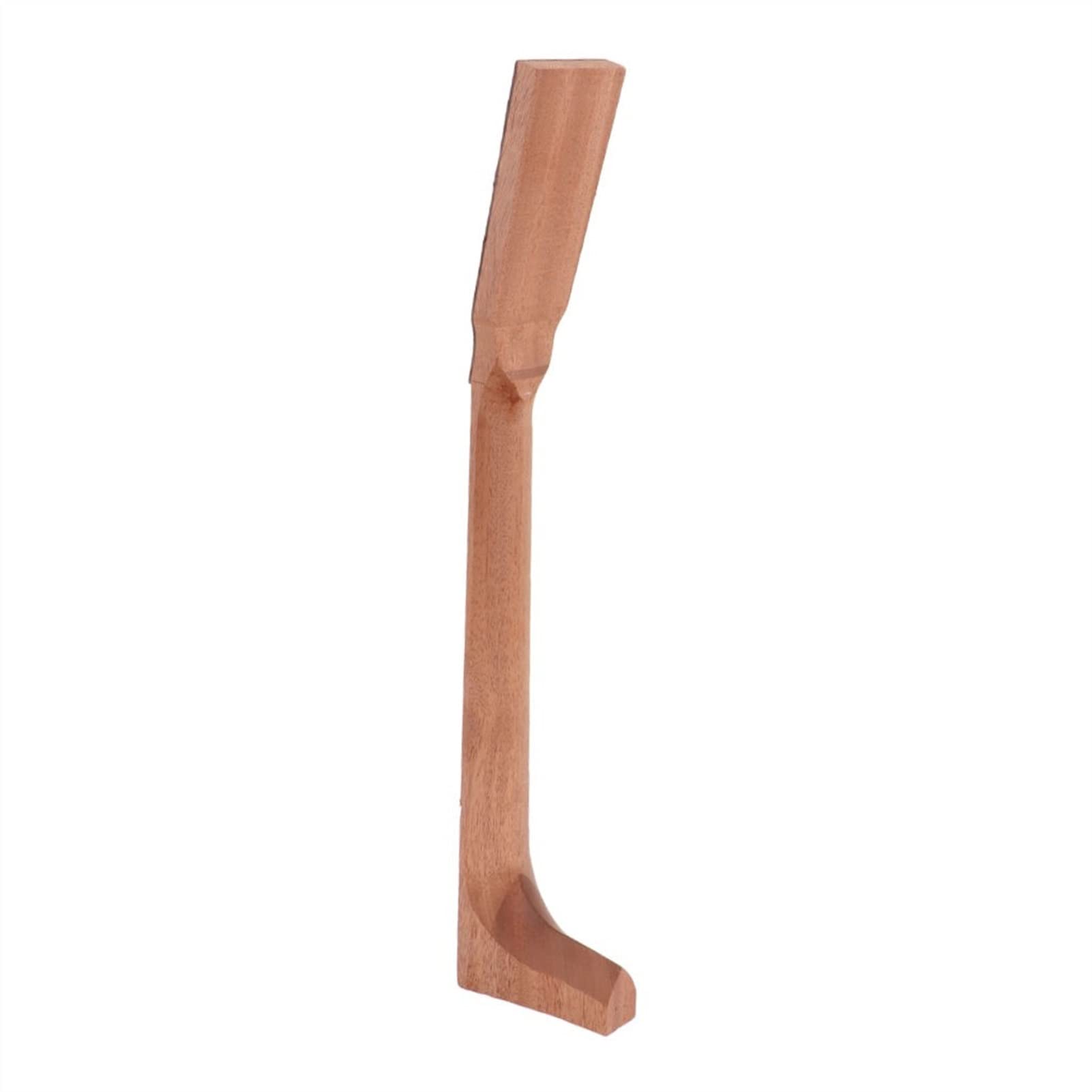 Premium Solid Mahogany Guitar Neck Headstock - Replacement Part for Acoustic Guitar Repair & DIY Luthier Projects | Perfect for Professional Repairs, Custom Builds & Home Workshop Upgrades