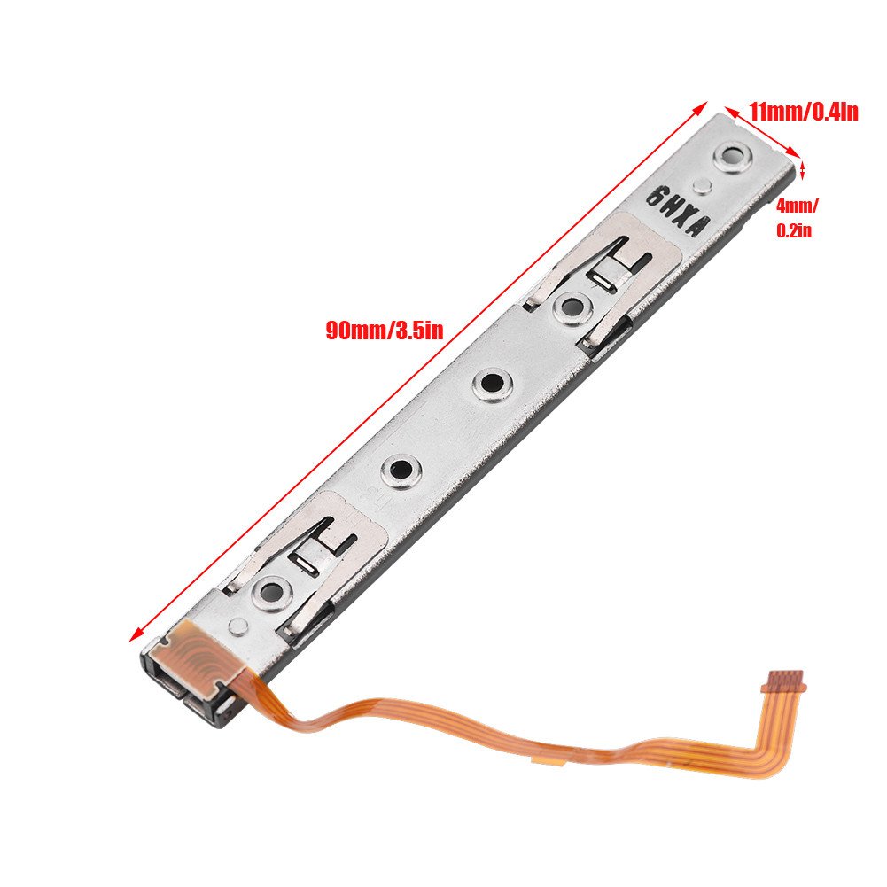 VBESTLIFE Replacement Left & Right Slider with Flex Cable Repair Kit for Nintendo Switch Console - Fix Joy-Con Drift for Gaming & Handheld Play