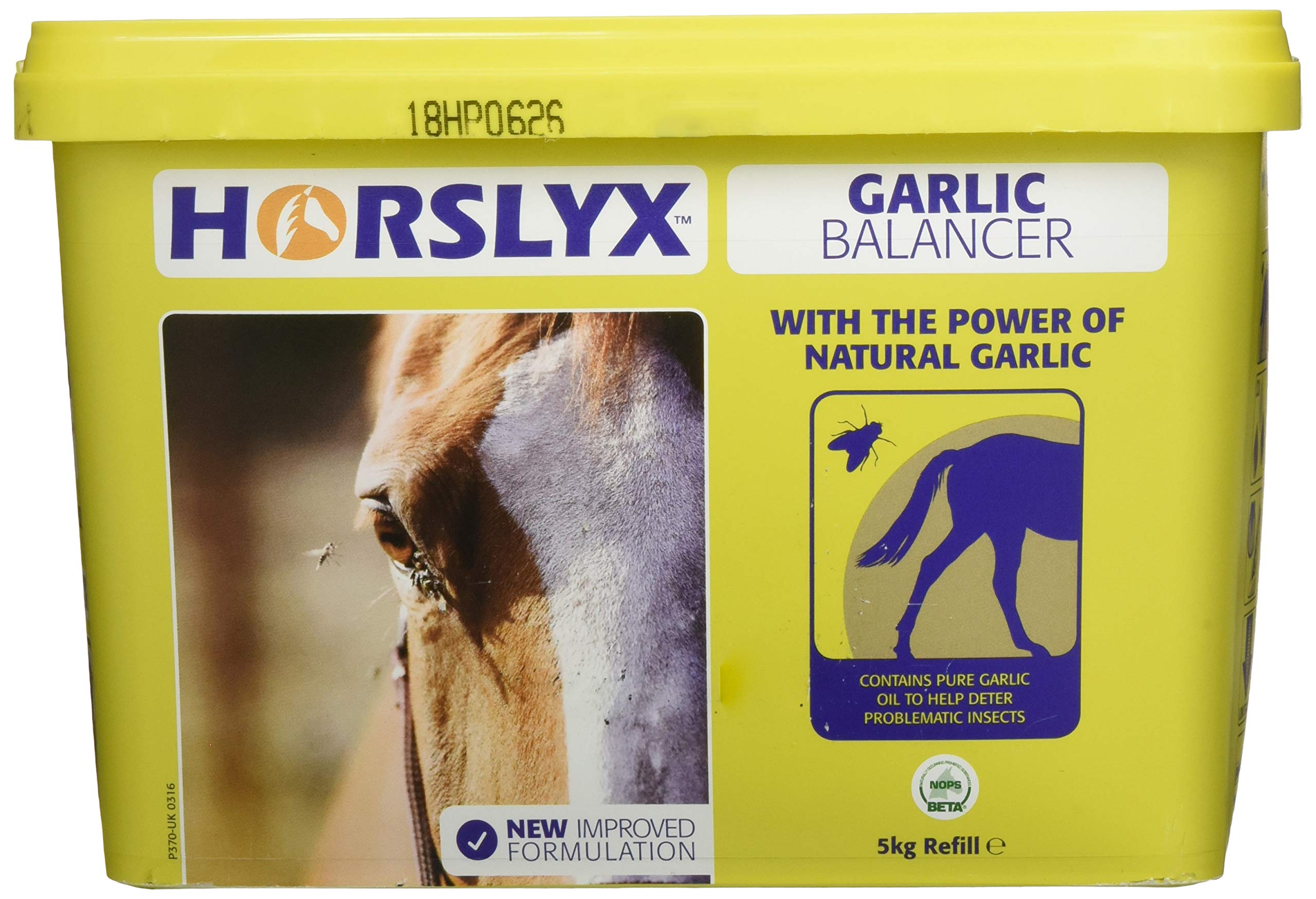 Premium Garlic Supplements for Horses - 5kg Tub | Immune Support & Natural Fly Repellent | Ideal for Training, Competition & Daily Health