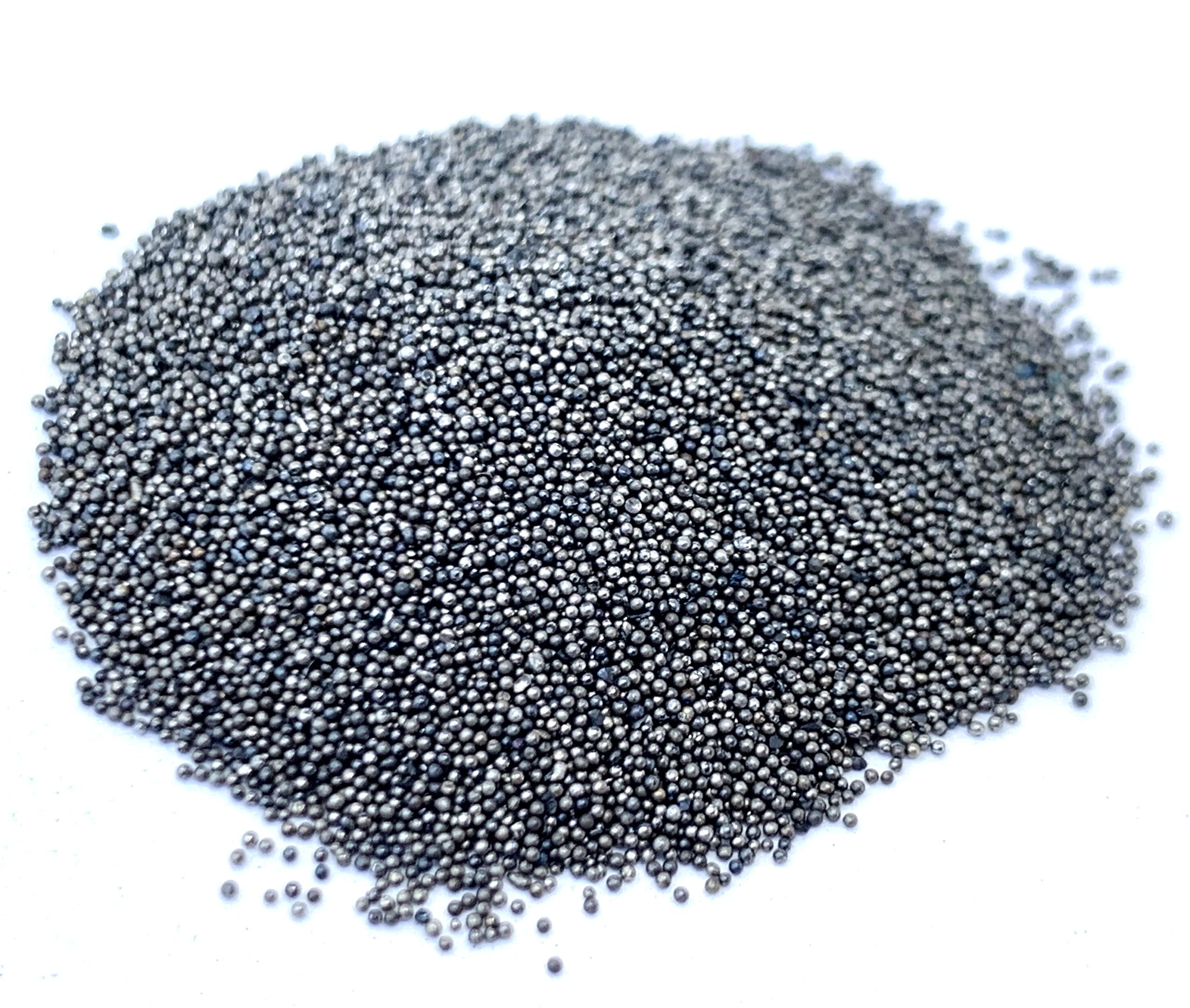 Premium S-110 Steel Shot Blasting Media - 50lb Fine Grit for Metal Surface Preparation & Cleaning | Ideal for Sandblasting, Rust Removal & Industrial Cleaning
