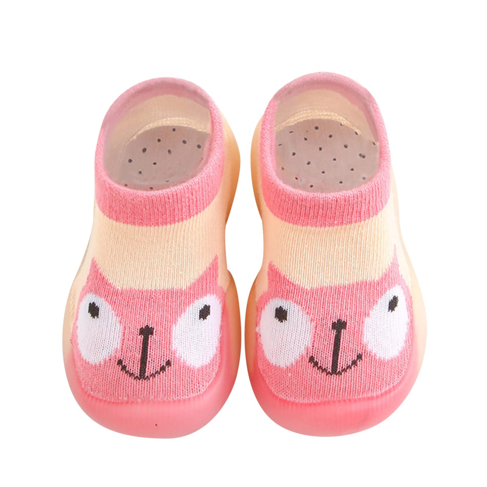 **Gaoqi Kids Toddler Slippers - Soft Sole Rubber Shoes for Boys & Girls, Warm Knit Indoor/Outdoor Slippers for Baby & Toddler - Perfect for Beach, Home, and Playtime**