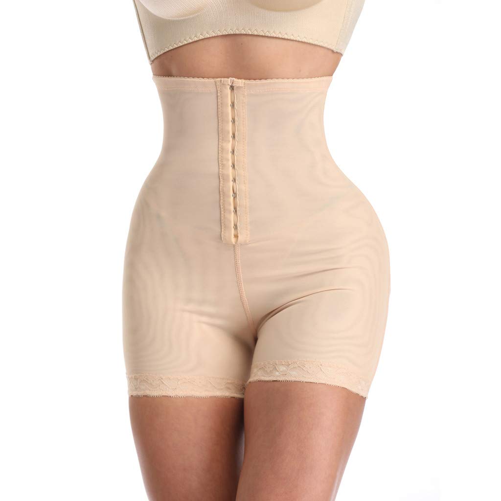 Seamless Waist Trainer for Women - High Waist Shapewear Tummy Control Thigh Slimmer - Perfect for Workouts, Dresses & Everyday Comfort