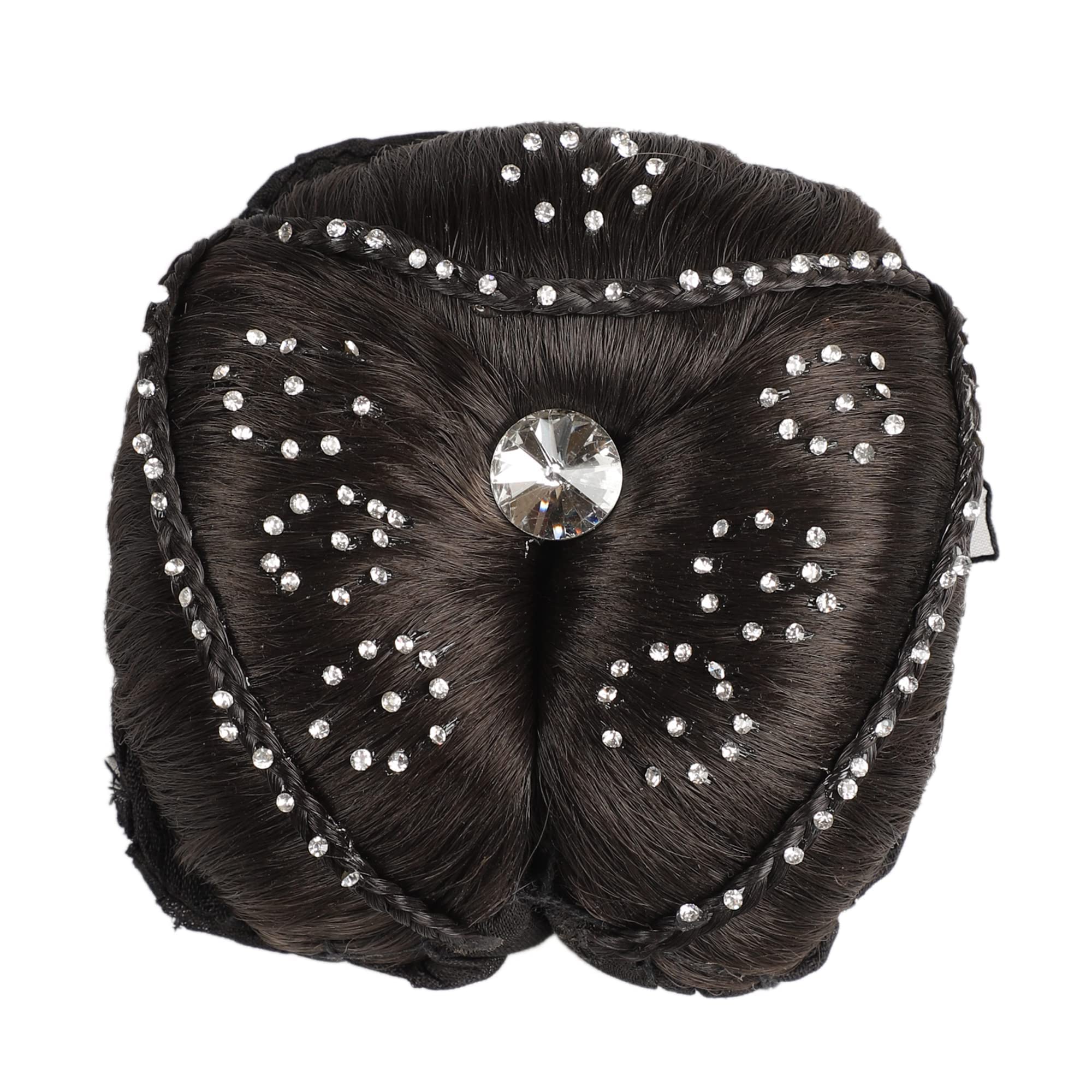 Neaama Juda Hair Bun for Women & Girls - Brown | Stylish Hair Accessory for Parties & Work