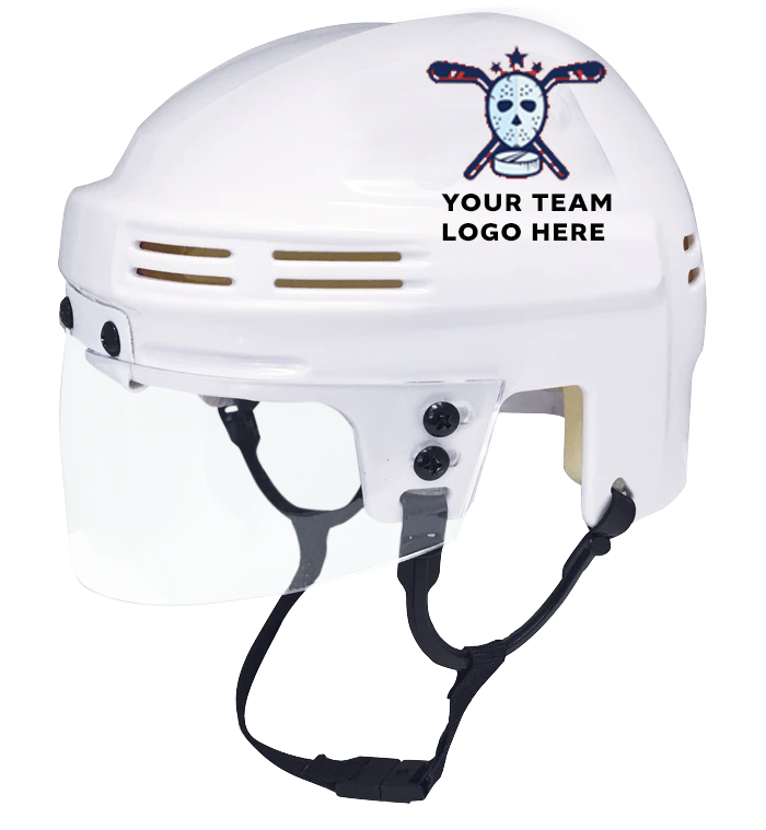 Custom Hockey Helmet - Lightweight & Durable Ice Hockey Helmet with Adjustable Fit - Perfect for Youth & Adult Players - Ideal for Games, Practice & Training Sessions